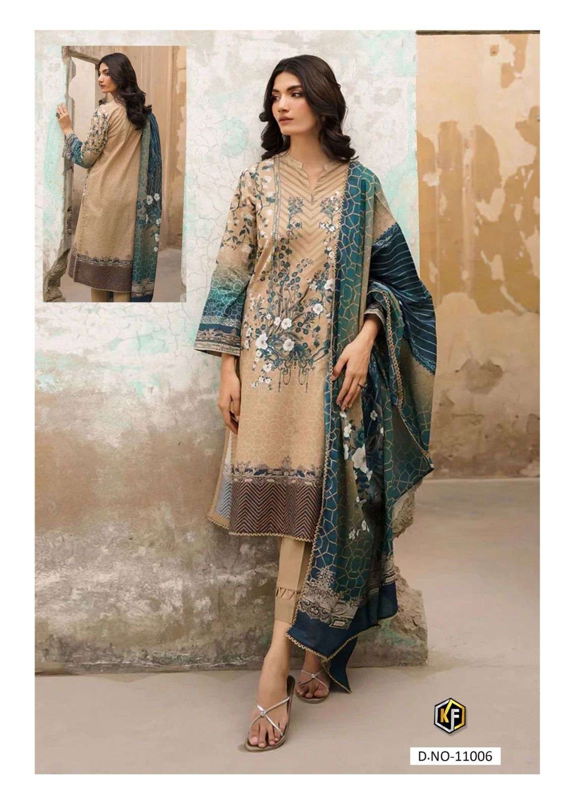 KEVAL FAB RANGREZ VOL 11 COTTON DIGITAL PRINTS SALWAR SUIT