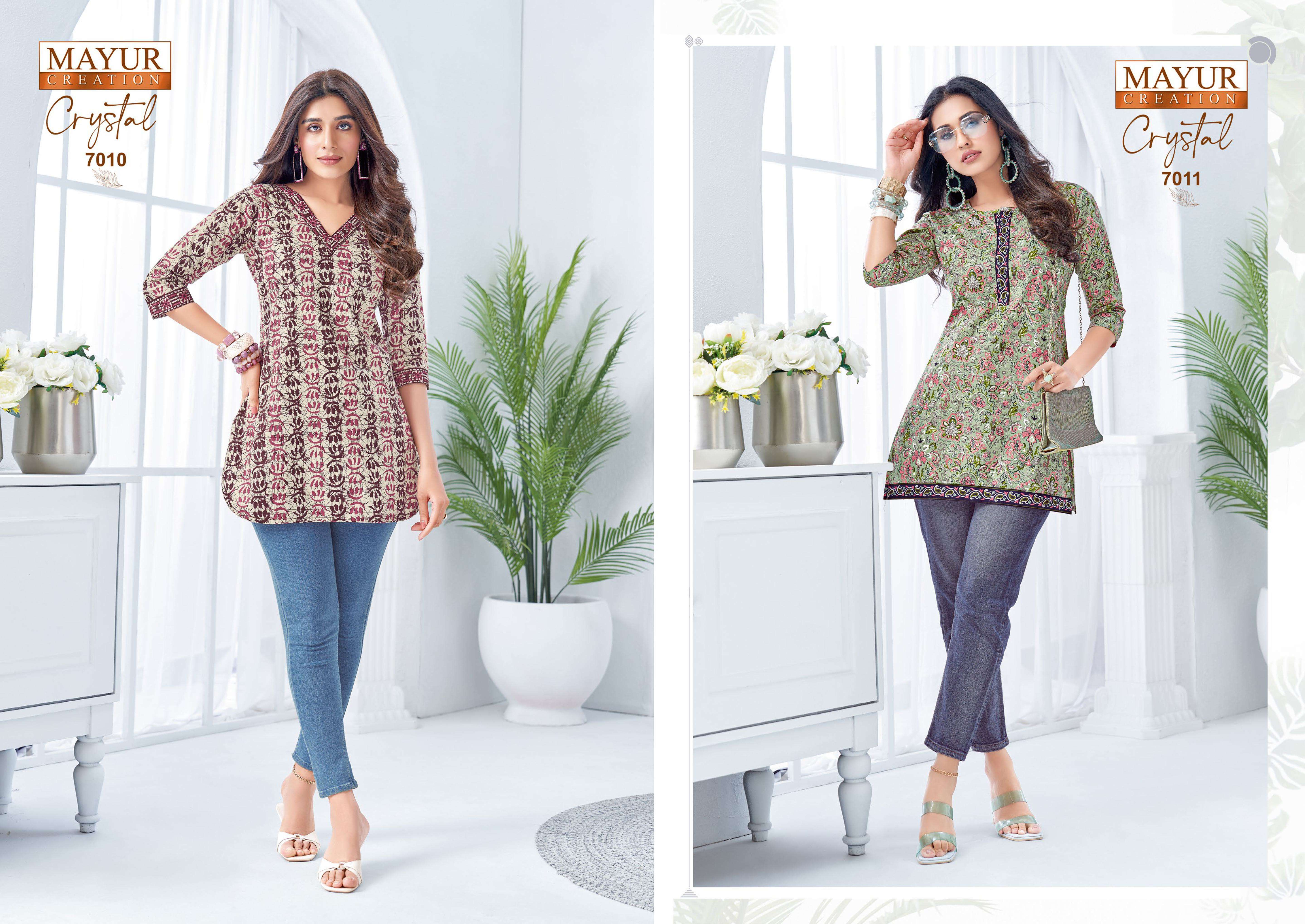 MAYUR CREATION CRYSTAL VOL 7