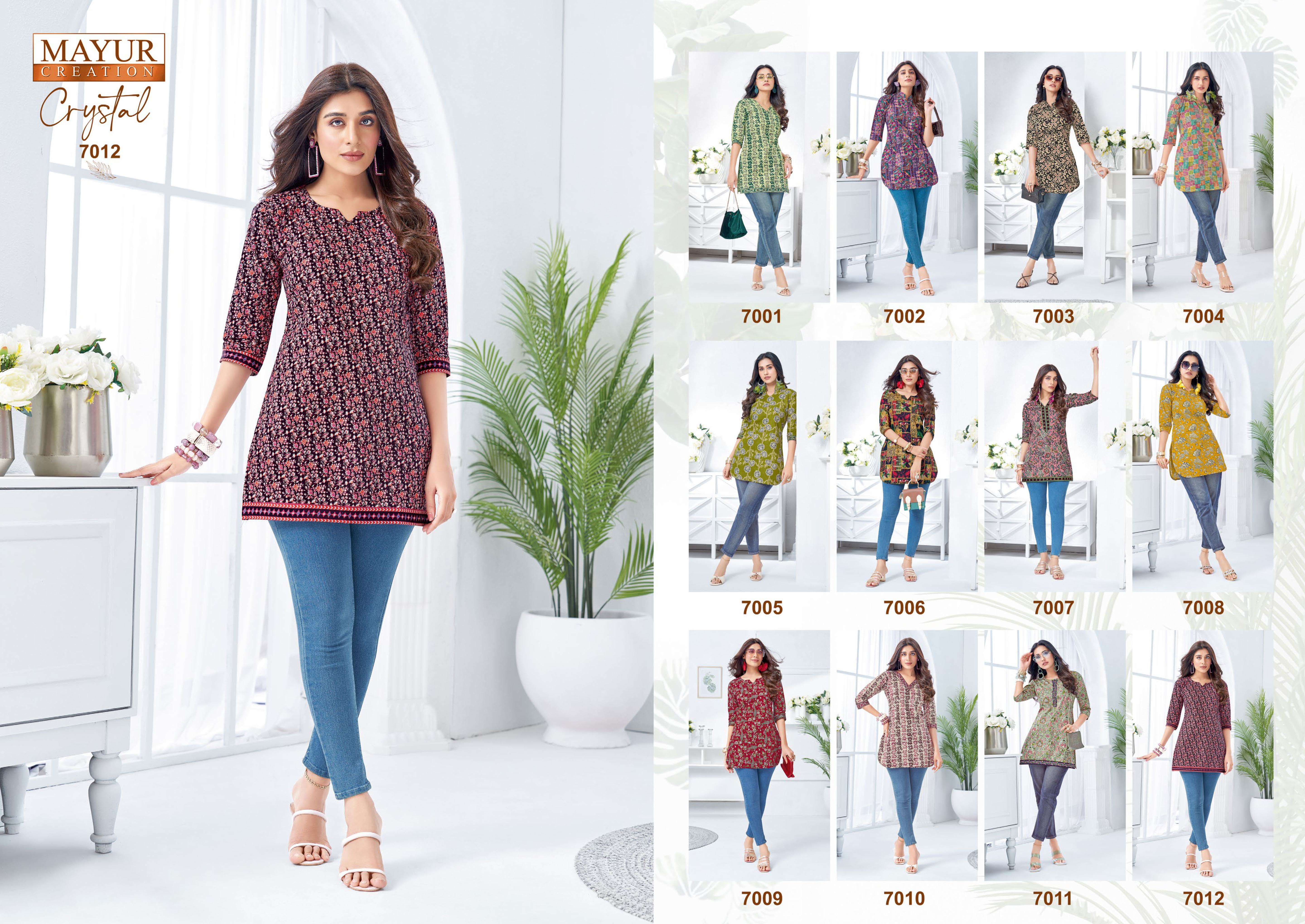 MAYUR CREATION CRYSTAL VOL 7