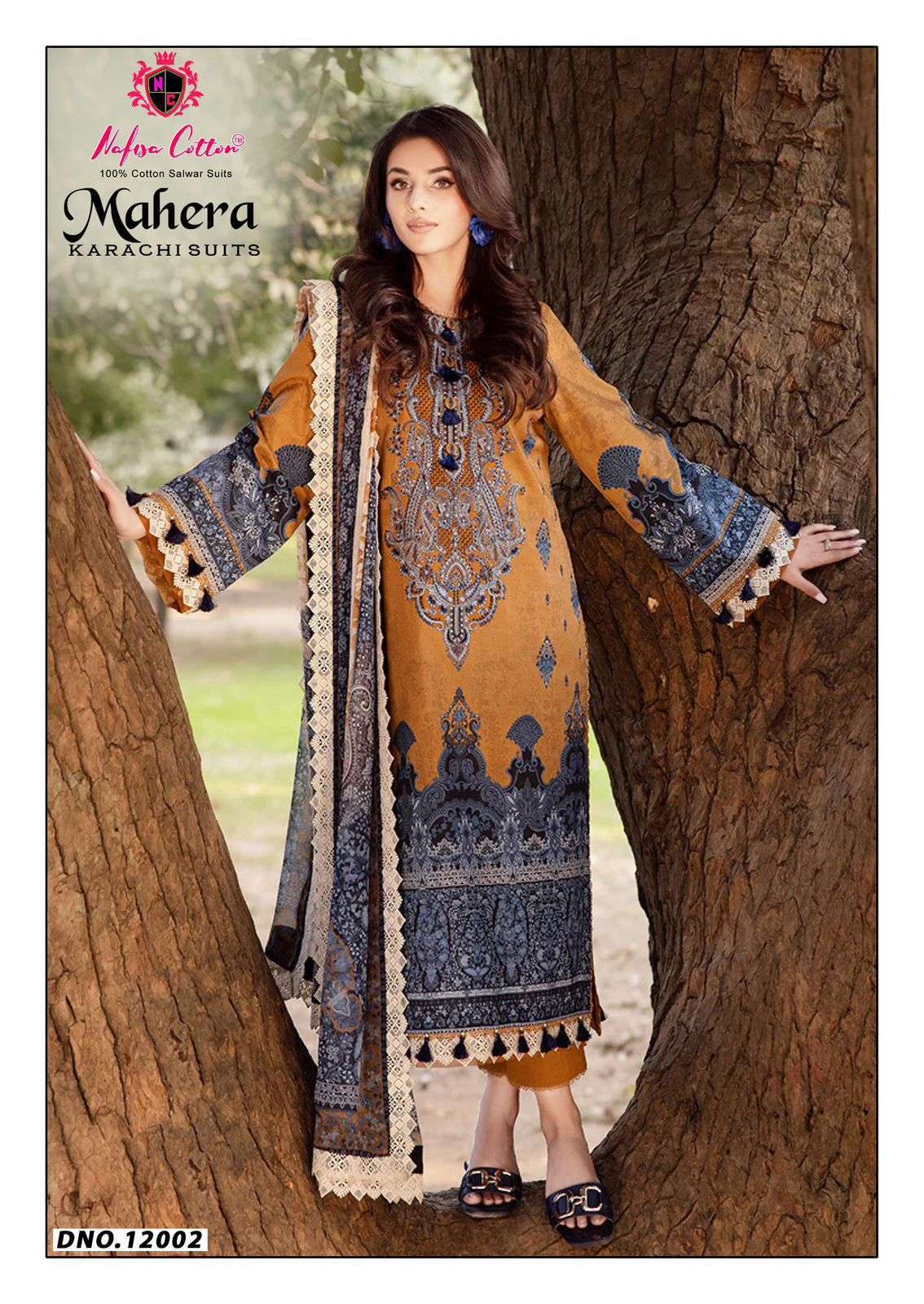 NAFISA COTTON MAHERA KARACHI SUITS VOL 12