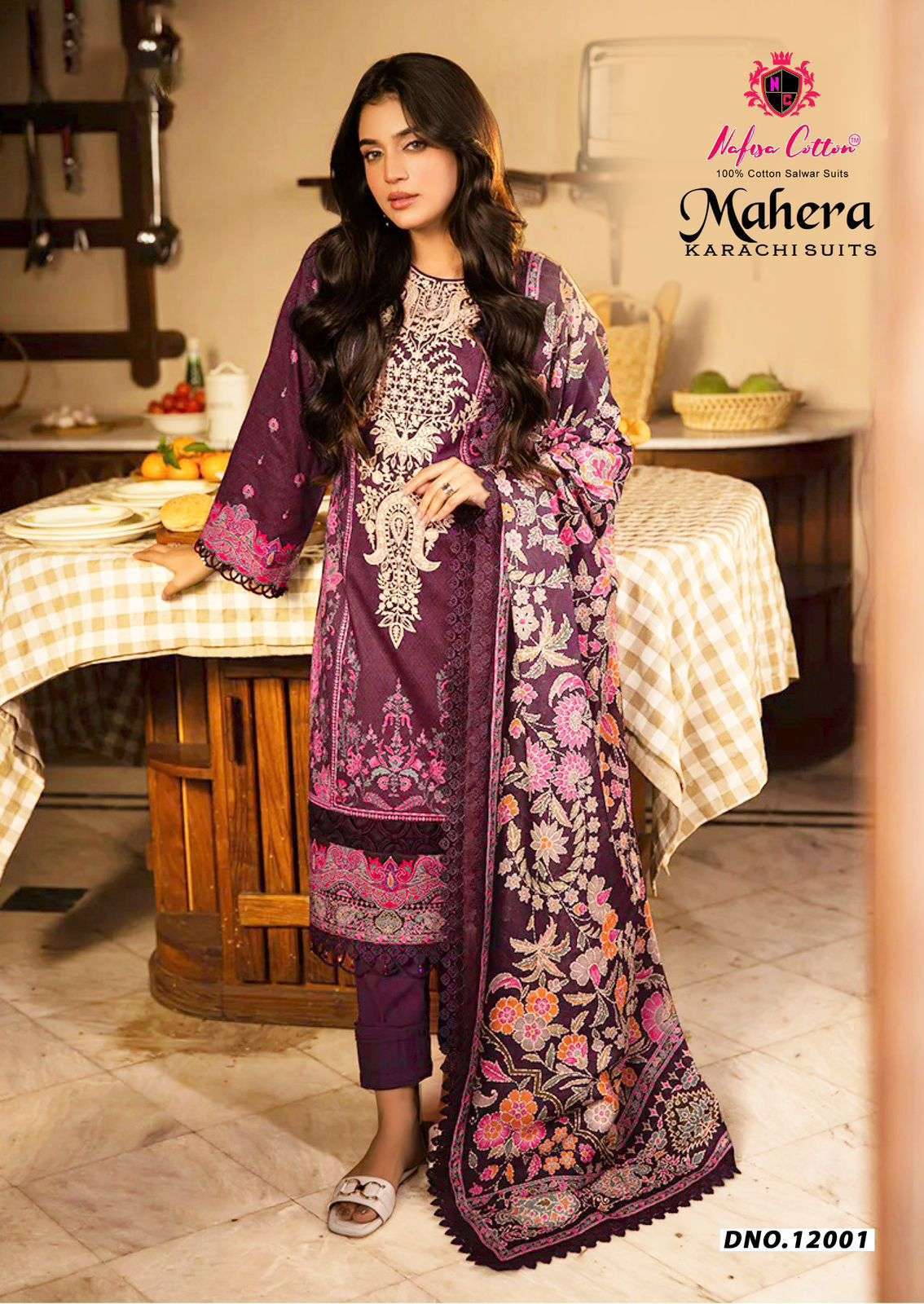 NAFISA COTTON MAHERA KARACHI SUITS VOL 12