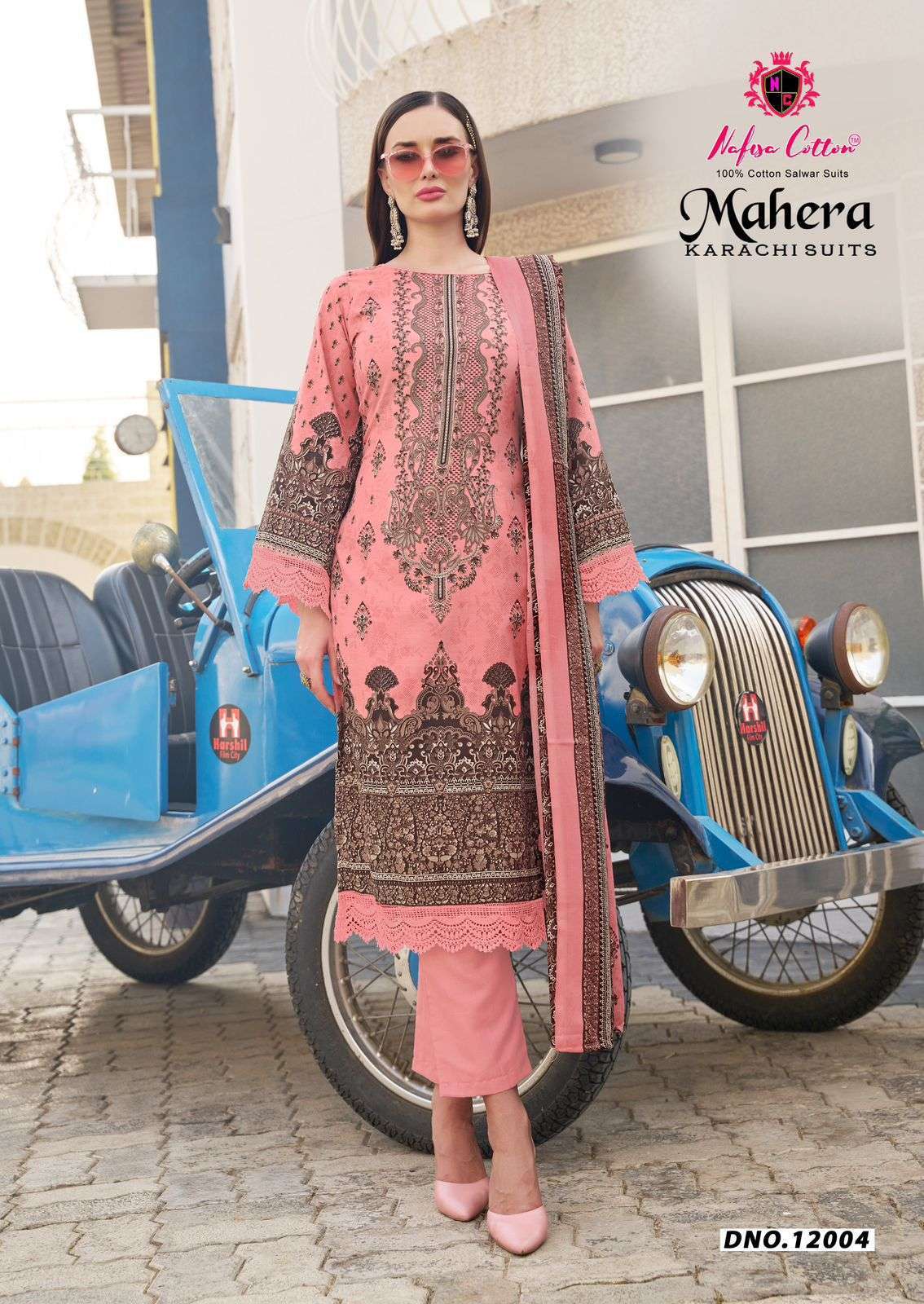 NAFISA COTTON MAHERA KARACHI SUITS VOL 12