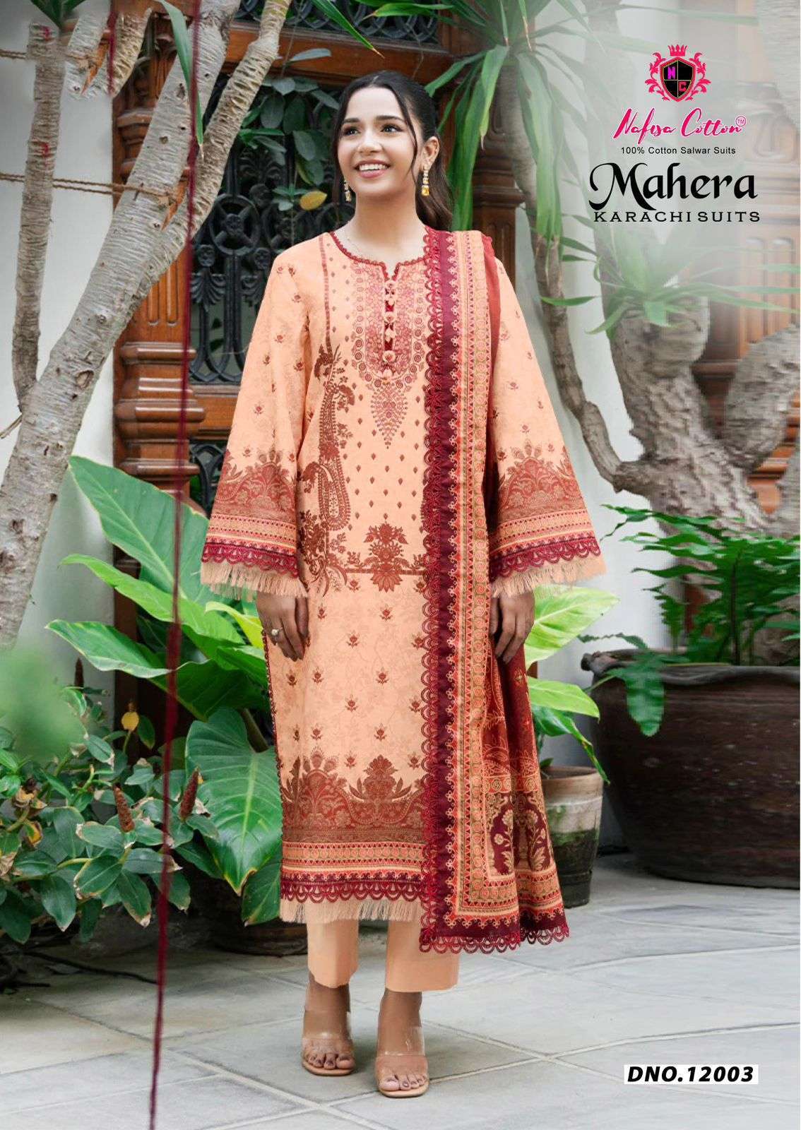 NAFISA COTTON MAHERA KARACHI SUITS VOL 12