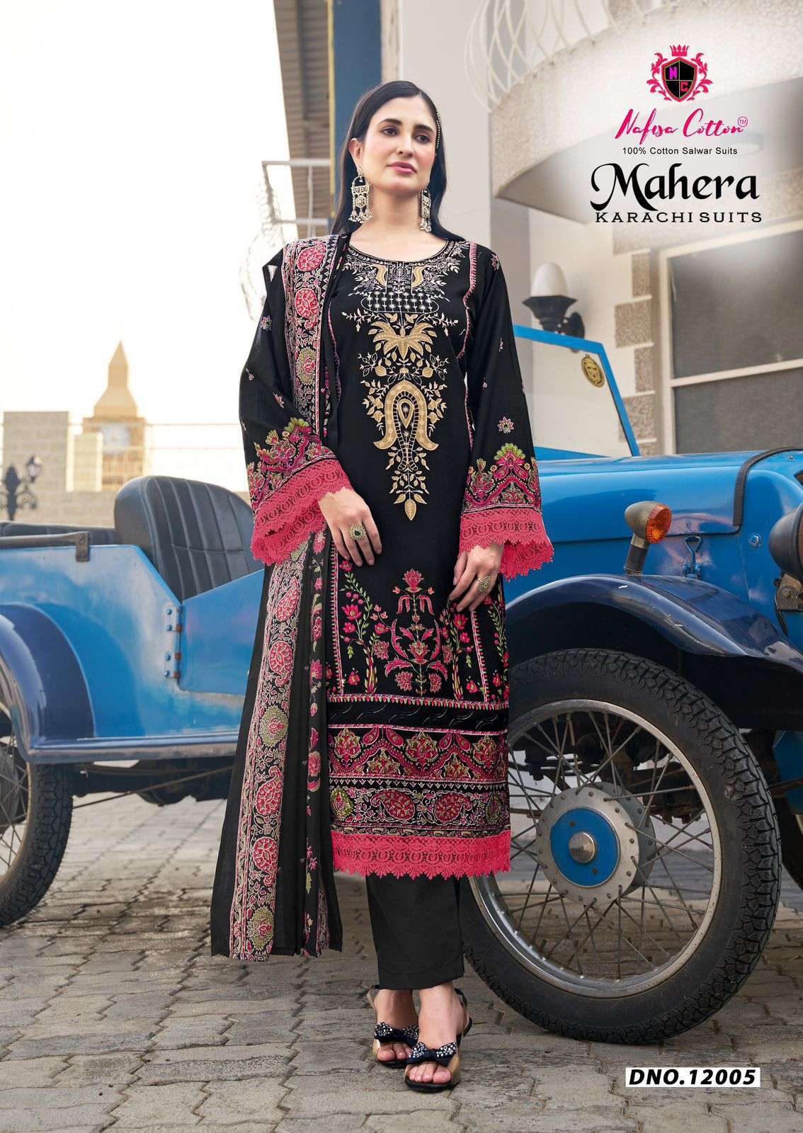 NAFISA COTTON MAHERA KARACHI SUITS VOL 12