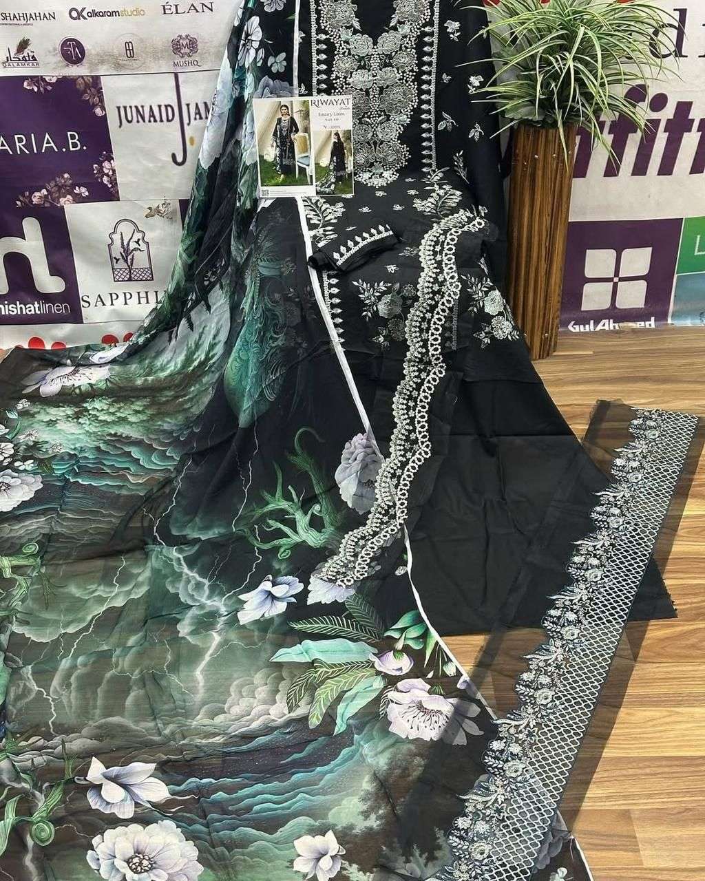 RAMSHA RIWAYAT LUXURY LAWN COLLECTION VOL 10 