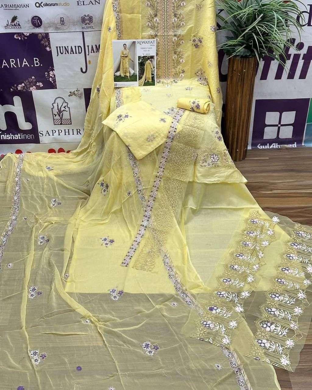 RAMSHA RIWAYAT LUXURY LAWN COLLECTION VOL 10 