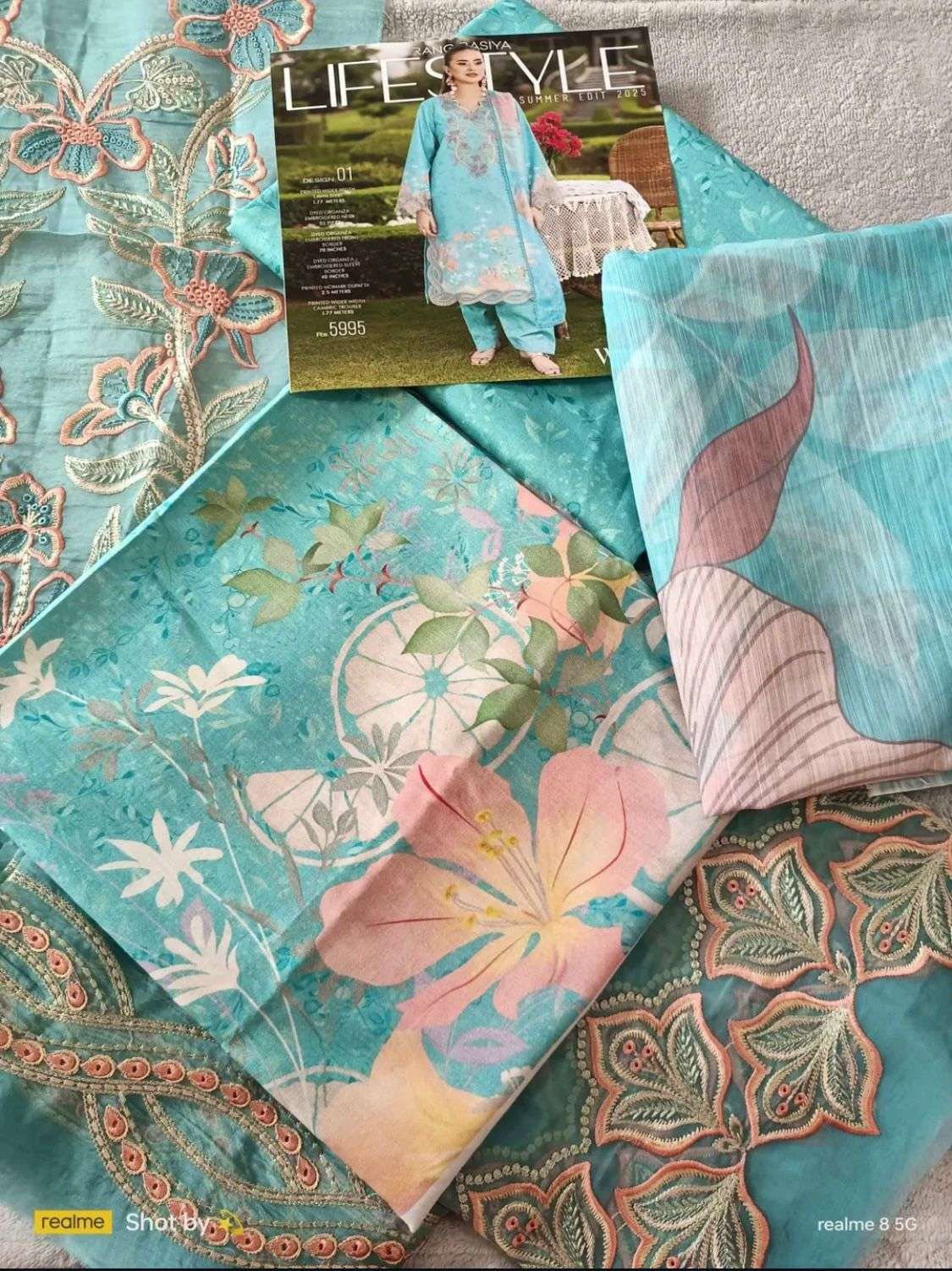 RANGRASIYA LIFESTYLE LUXURY LAWN COLLECTION VOL 2