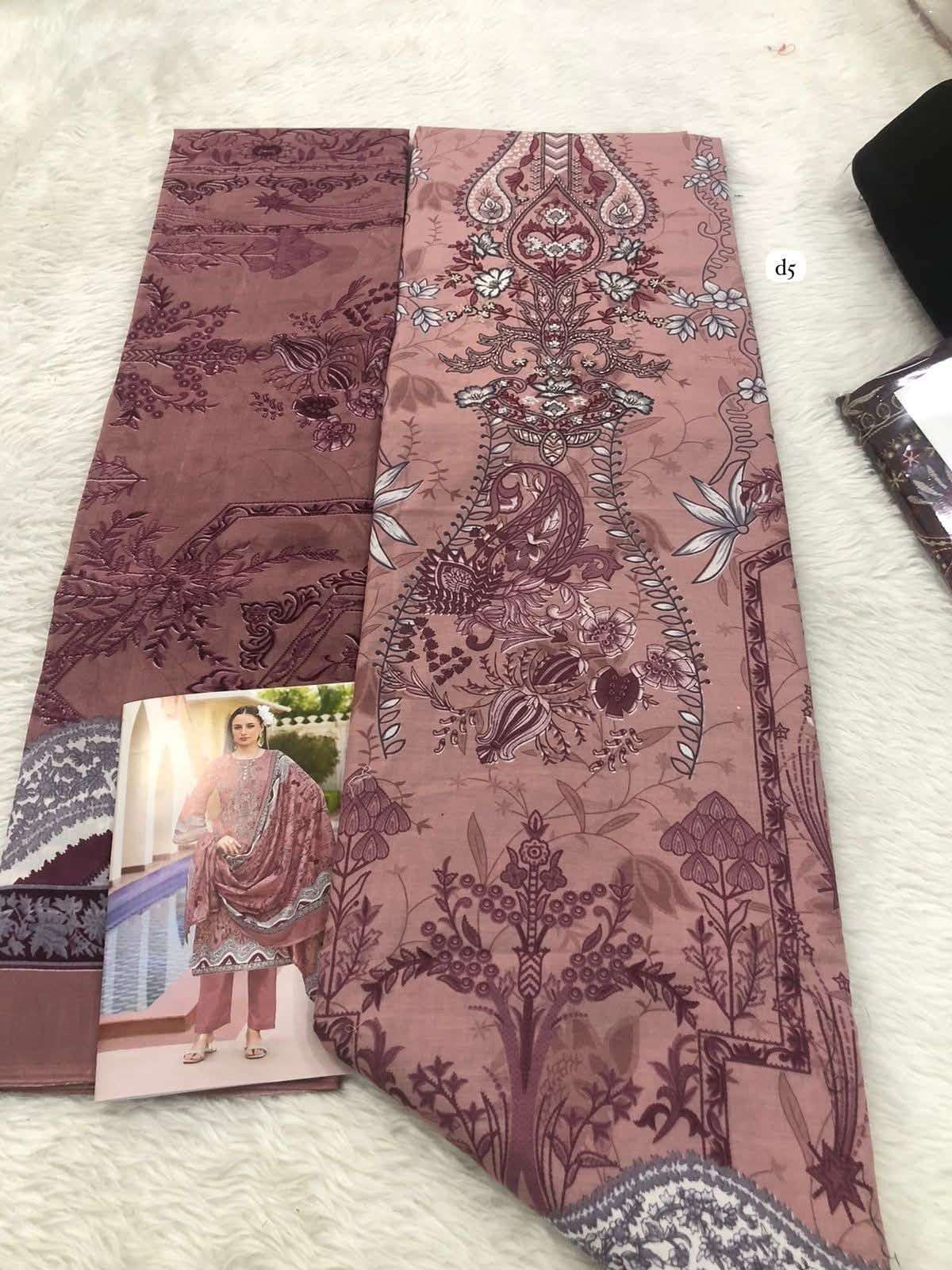 ROMANI AARZU VOL 23 COTTON DIGITAL PRINTS WITH WORKS SUIT