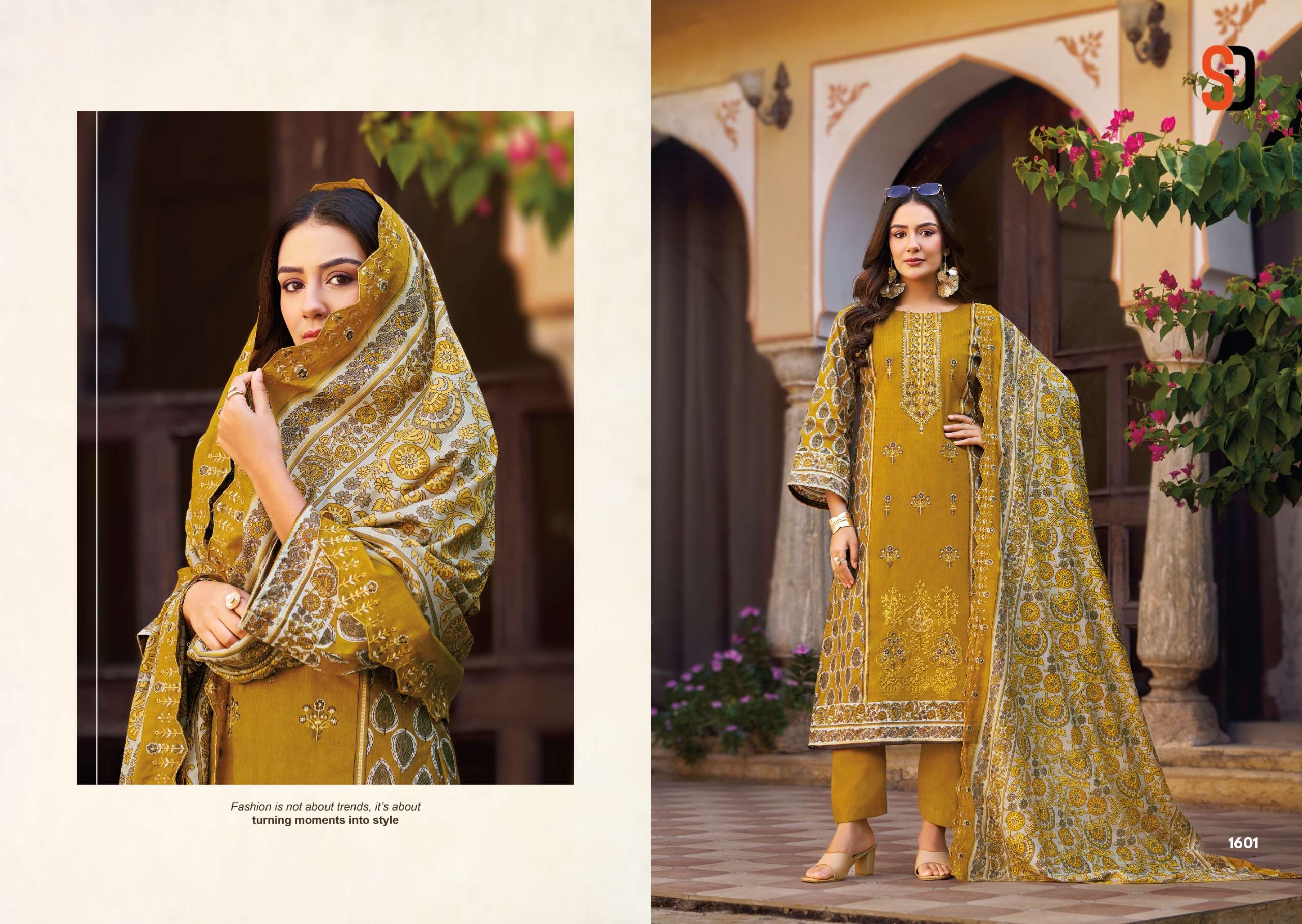 SHRADDHA DESIGNER BIN SAEED LAWN COLLECTION VOL 16