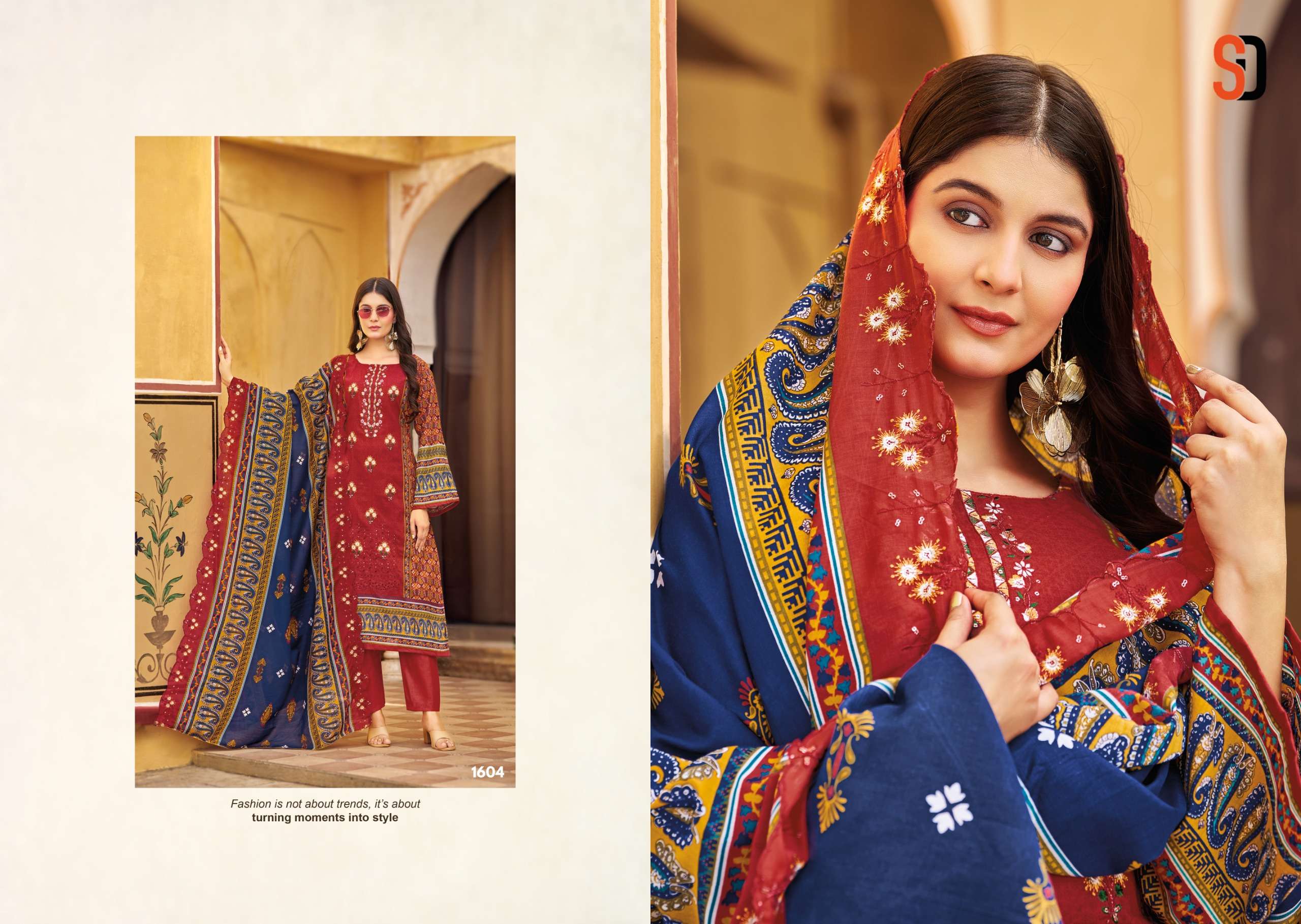 SHRADDHA DESIGNER BIN SAEED LAWN COLLECTION VOL 16