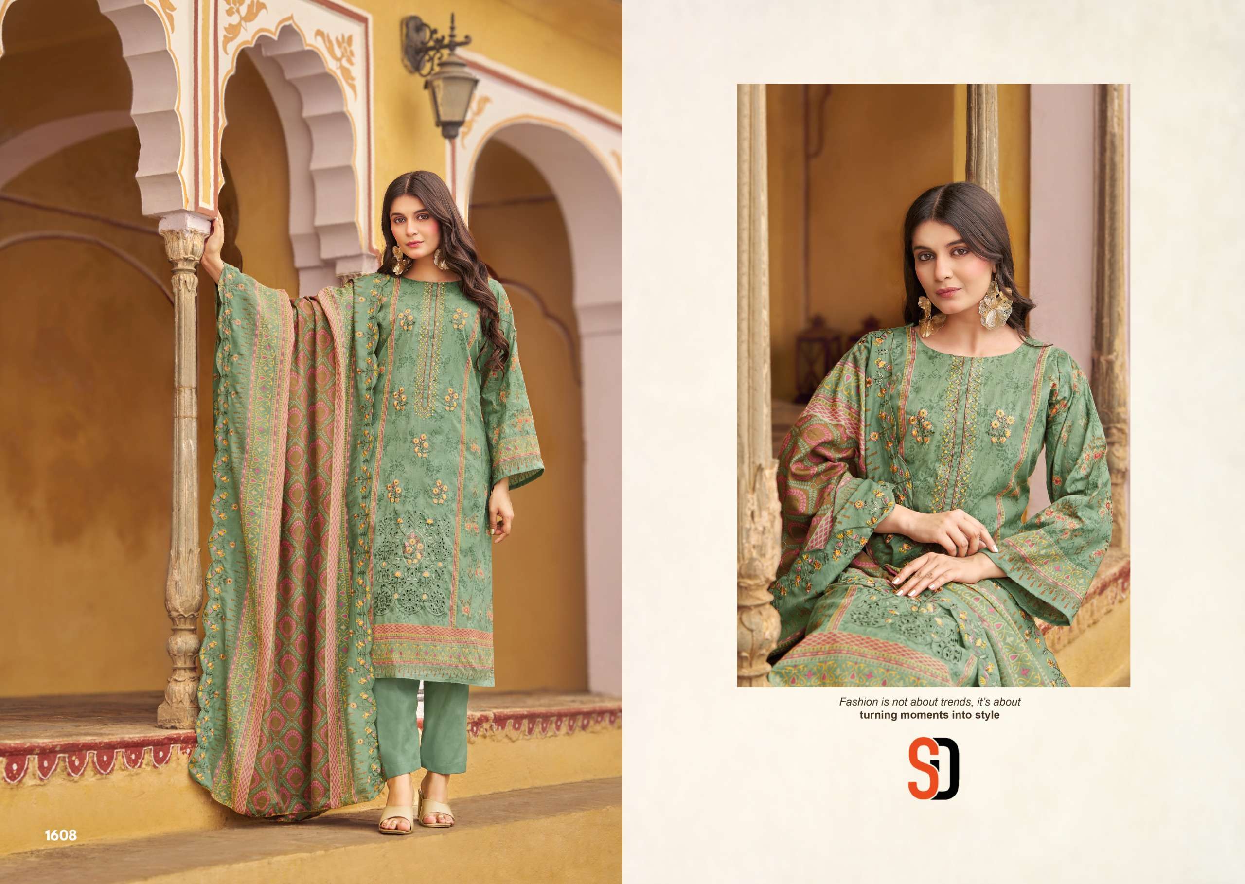 SHRADDHA DESIGNER BIN SAEED LAWN COLLECTION VOL 16