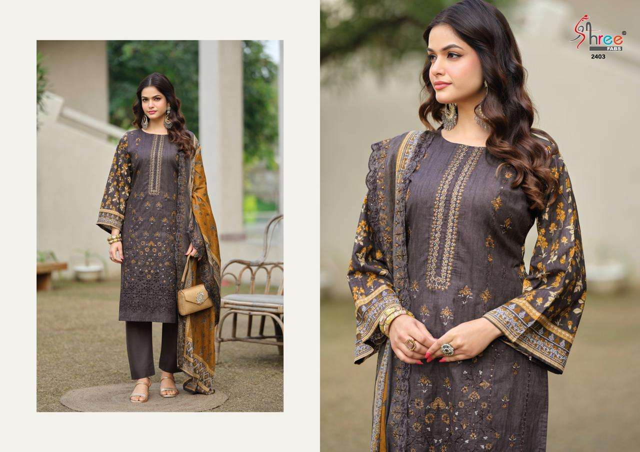 SHREE FABS BIN SAEED LAWN COLLECTION VOL 24 
