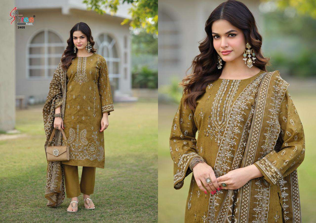 SHREE FABS BIN SAEED LAWN COLLECTION VOL 24 