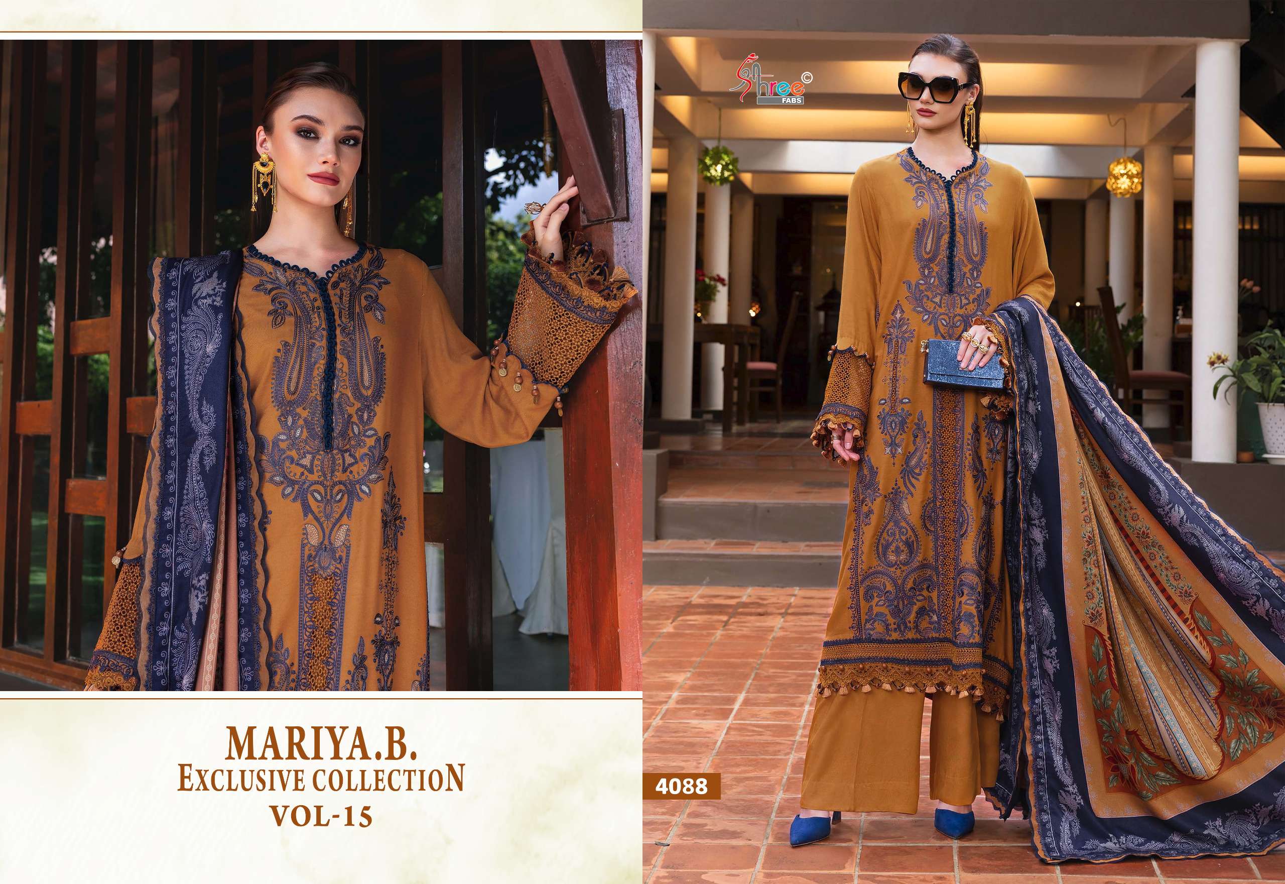 SHREE FABS MARIA B EXCLUSIVE COLLECTION VOL 15 