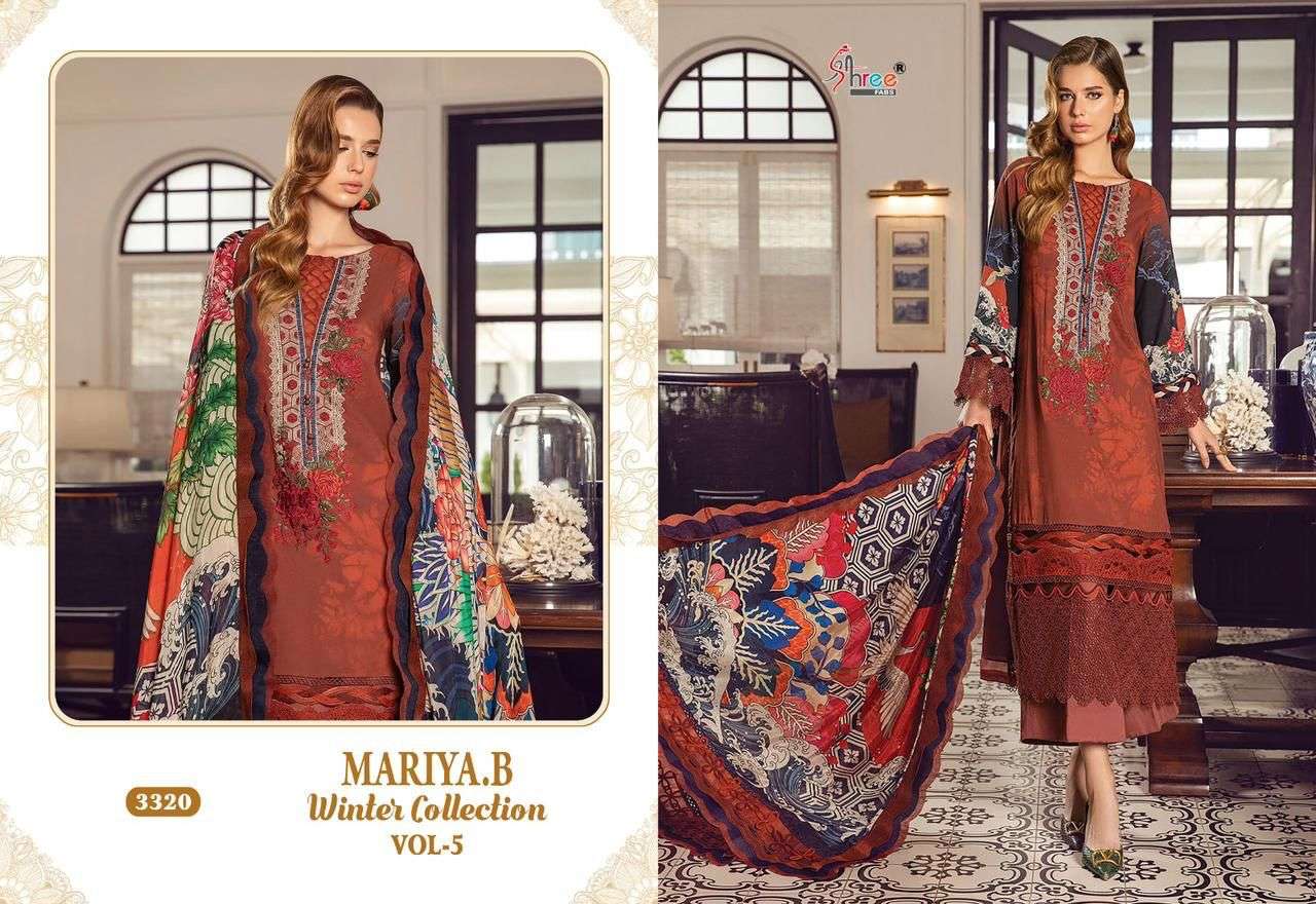 SHREE FABS MARIA B WINTER COLLECTION VOL 5