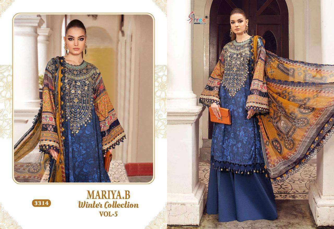 SHREE FABS MARIA B WINTER COLLECTION VOL 5