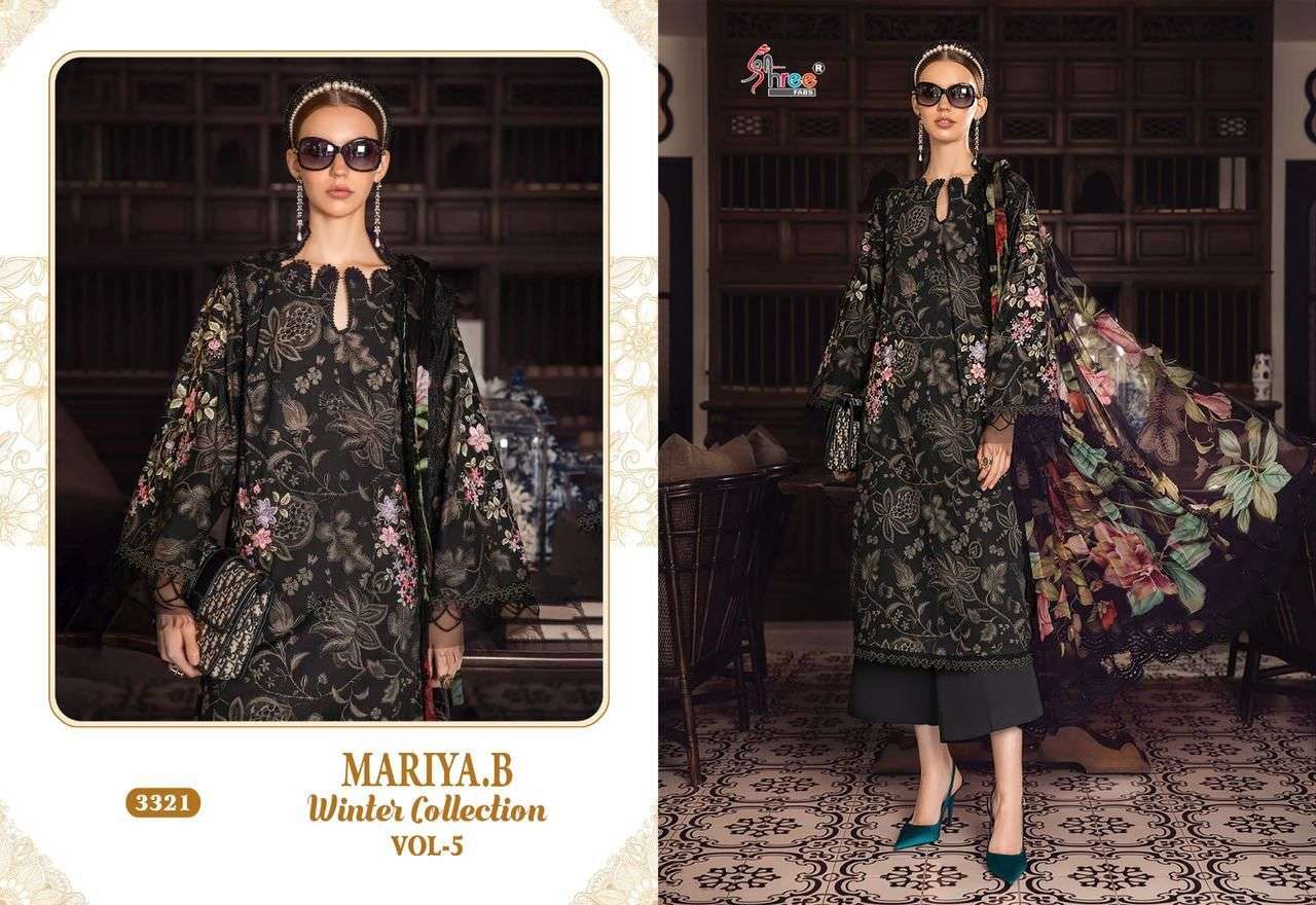 SHREE FABS MARIA B WINTER COLLECTION VOL 5