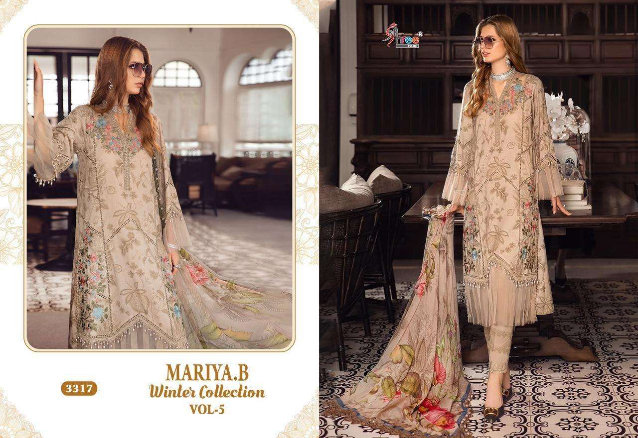 SHREE FABS MARIA B WINTER COLLECTION VOL 5