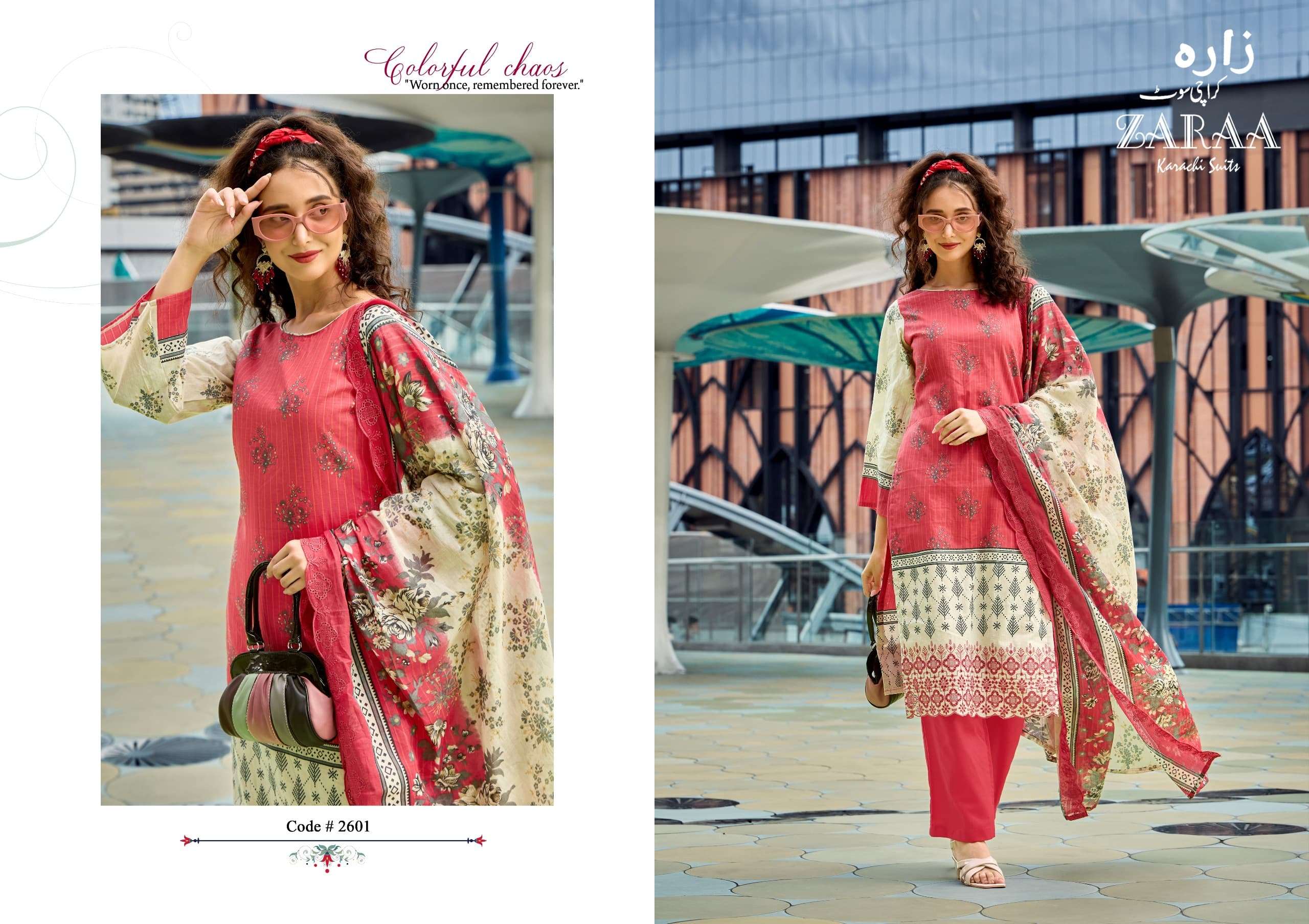 ZARAA KARACHI SUITS NOOR E FATIMA