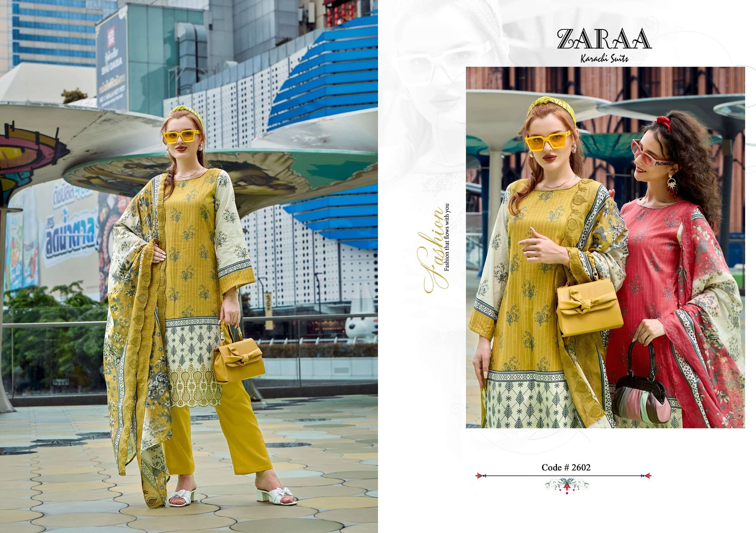 ZARAA KARACHI SUITS NOOR E FATIMA