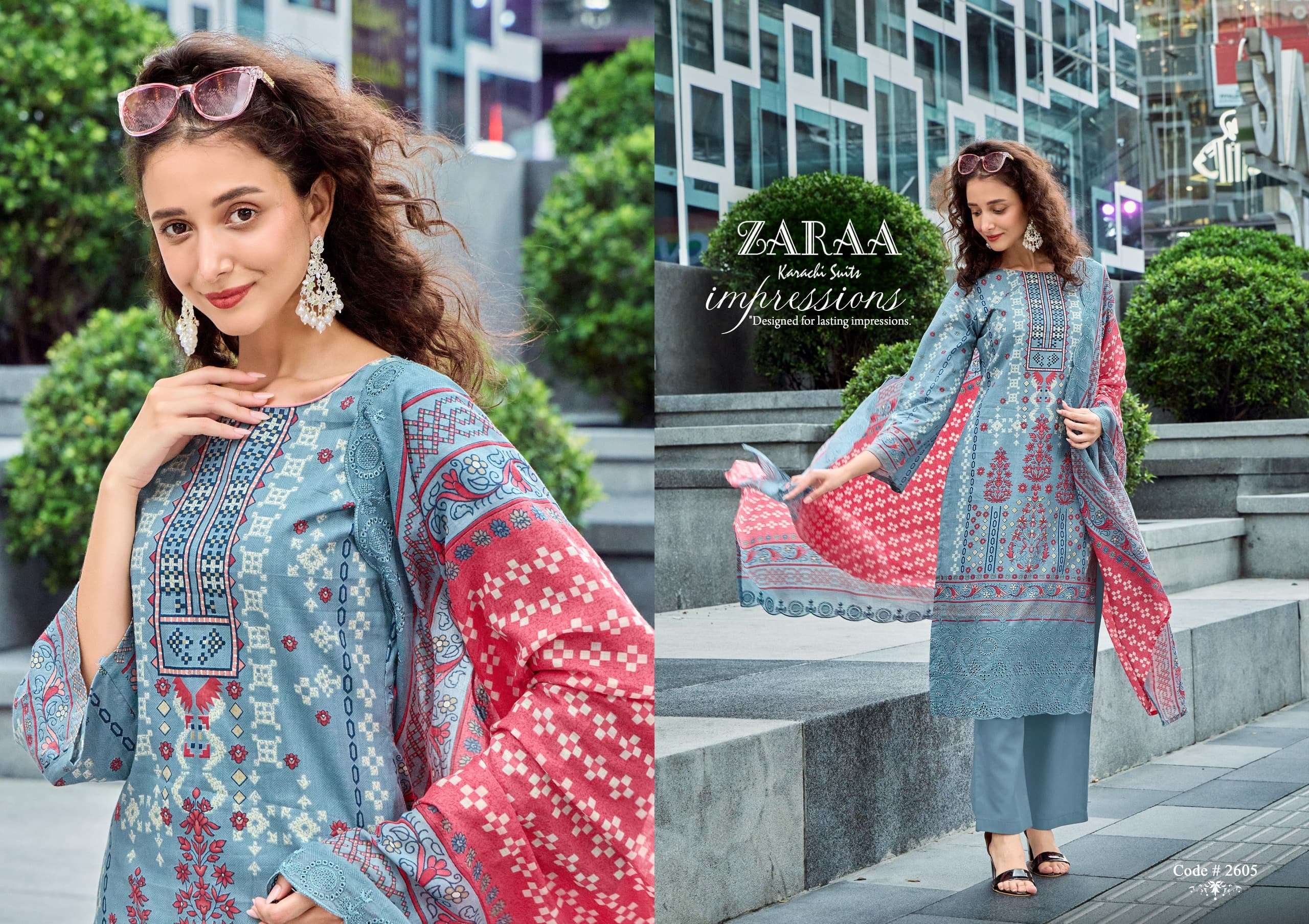 ZARAA KARACHI SUITS NOOR E FATIMA