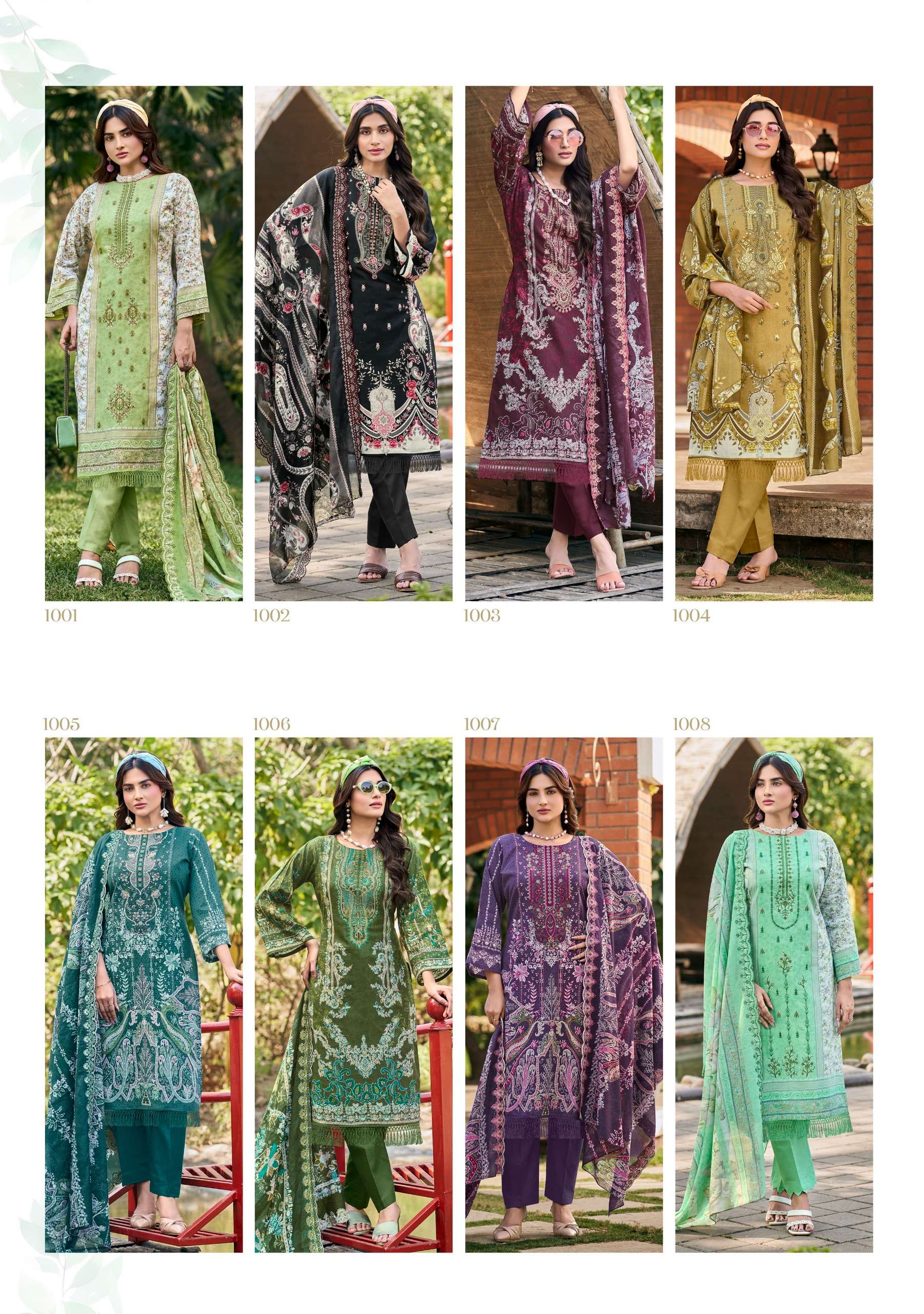 ‎‎ KAVYA‎‎ KALA COUTURE ANARKALI VOL 18 LAWN COTTON DIGITAL PRINT WITH WORK SUIT