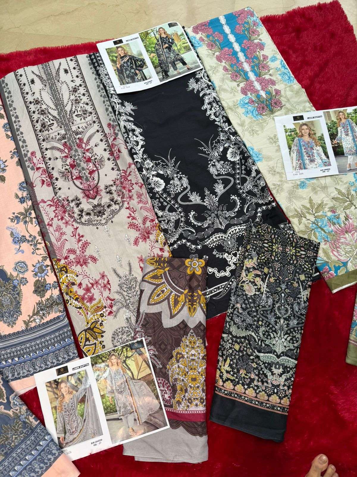 AALIZ PRINTS BIN SAHEED VOL 6 COTTON DIGITAL PRINTS SALWAR SUIT