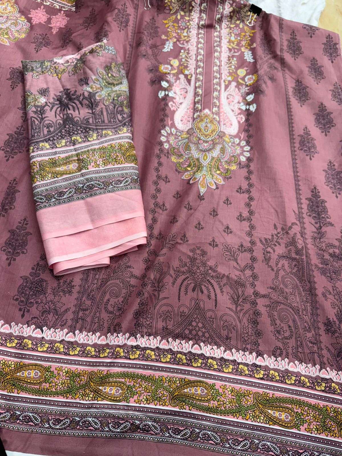 AALIZ PRINTS BIN SAHEED VOL 9 COTTON DIGITAL PRINTS SALWAR SUIT	