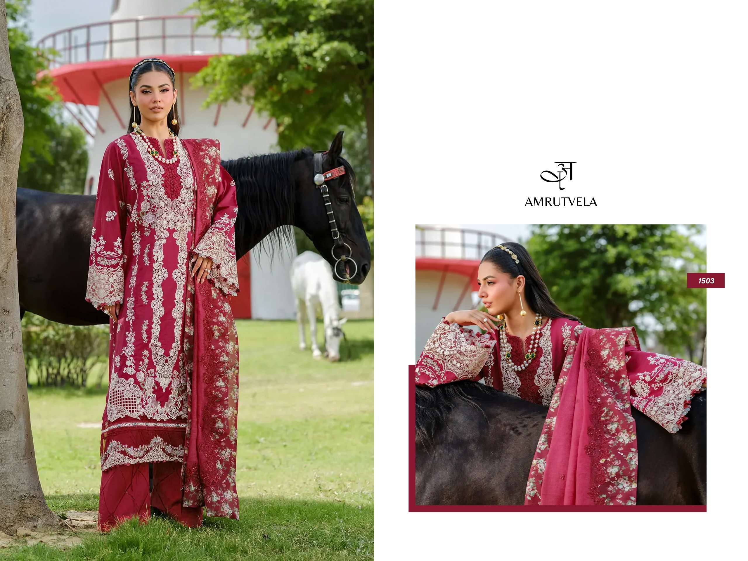 AMRUTVELA ELAF LUXURY LAWN COLLECTION VOL 4