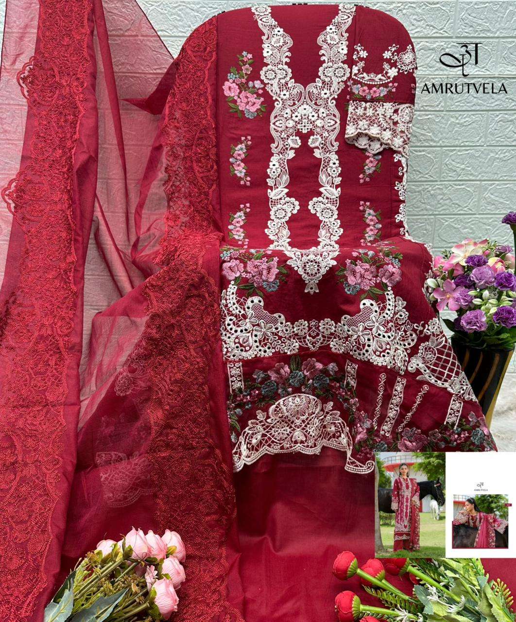 AMRUTVELA ELAF LUXURY LAWN COLLECTION VOL 4