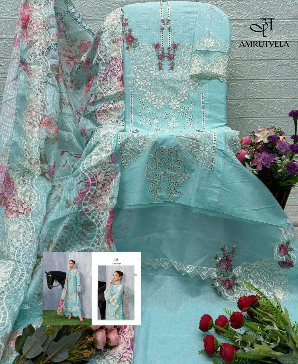 AMRUTVELA ELAF LUXURY LAWN COLLECTION VOL 4