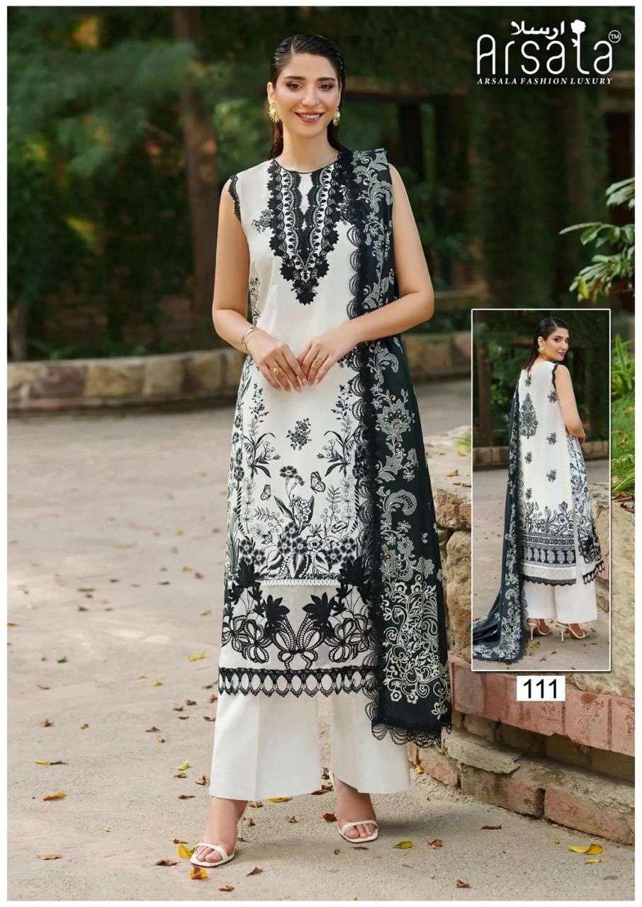 ARSALA FASHION AMARA HEAVY COTTON LUXURY COLLECTION VOL 2  LAWN SUIT