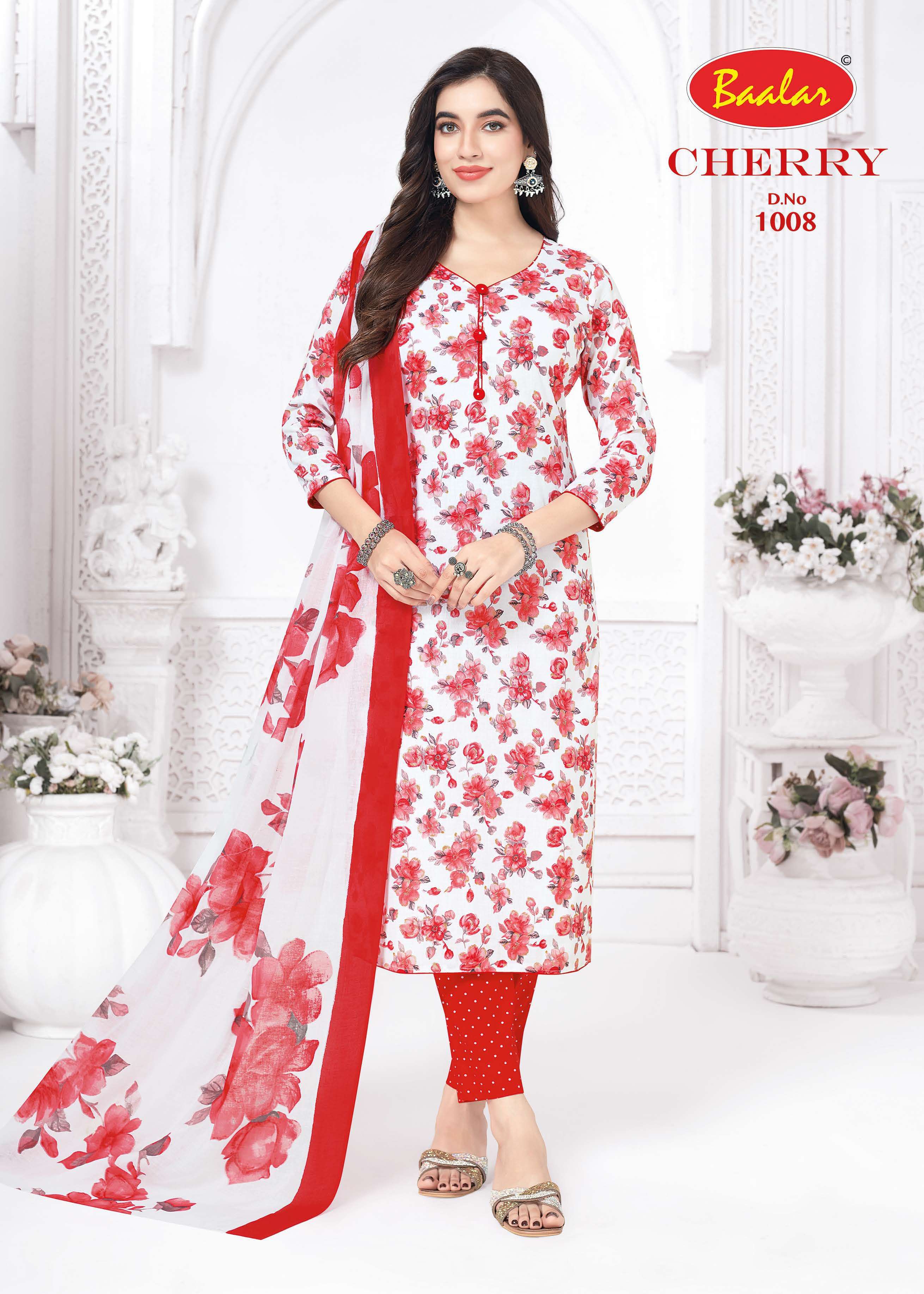 BAALAR CHERRY VOL 1 LAWN COTTON PRINTED LADIES SALWAR SUIT