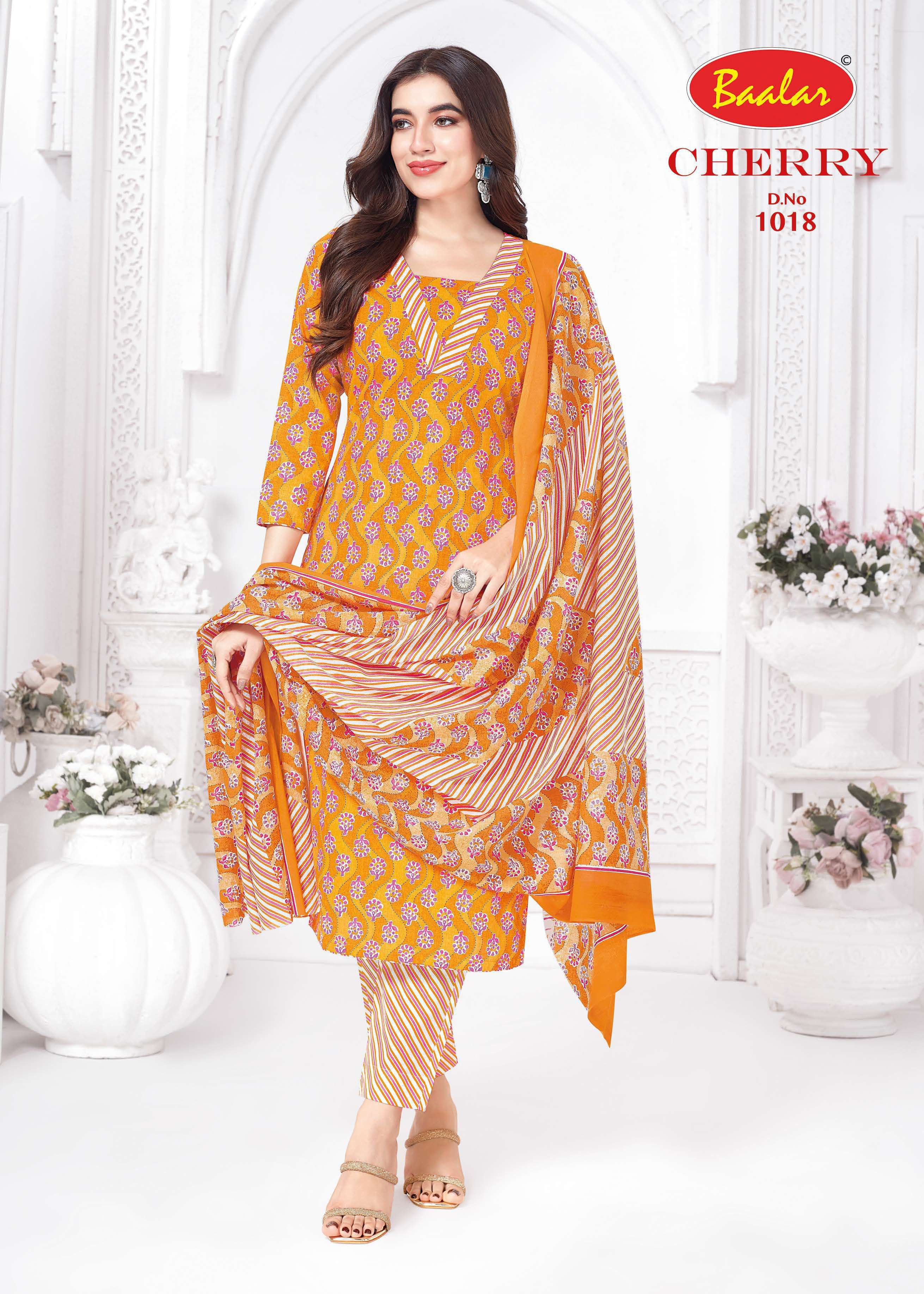 BAALAR CHERRY VOL 1 LAWN COTTON PRINTED LADIES SALWAR SUIT