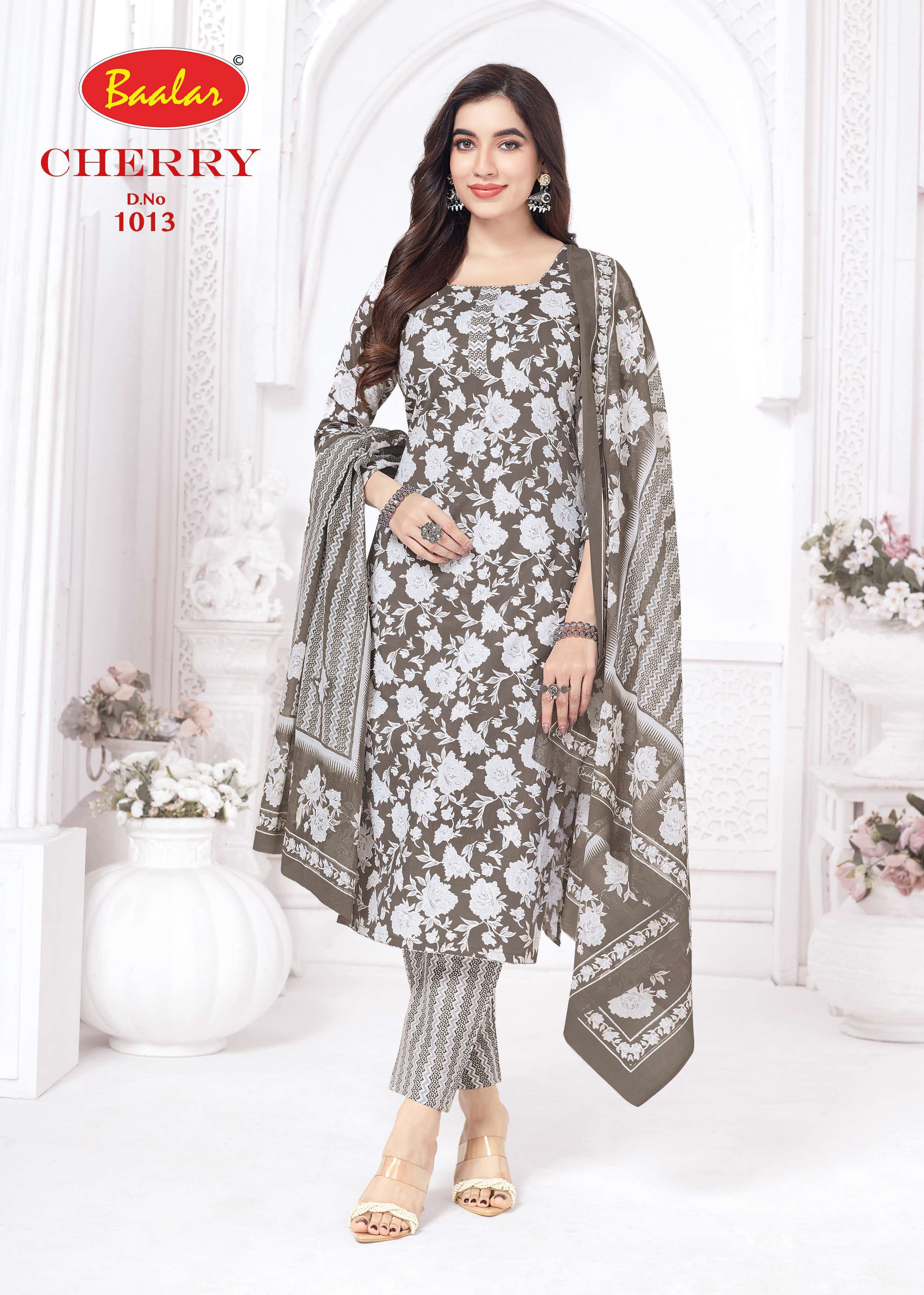 BAALAR CHERRY VOL 1 LAWN COTTON PRINTED LADIES SALWAR SUIT
