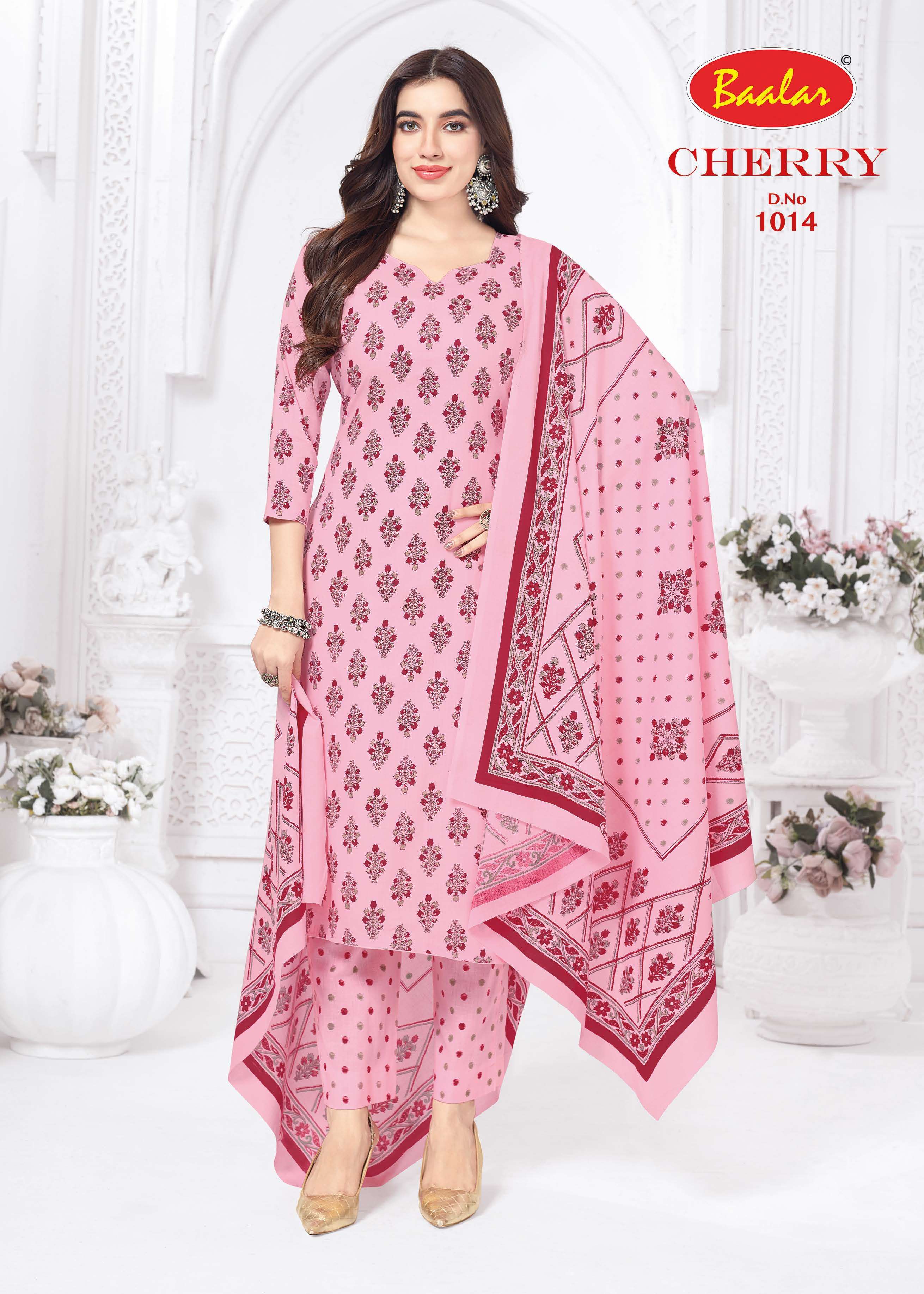 BAALAR CHERRY VOL 1 LAWN COTTON PRINTED LADIES SALWAR SUIT