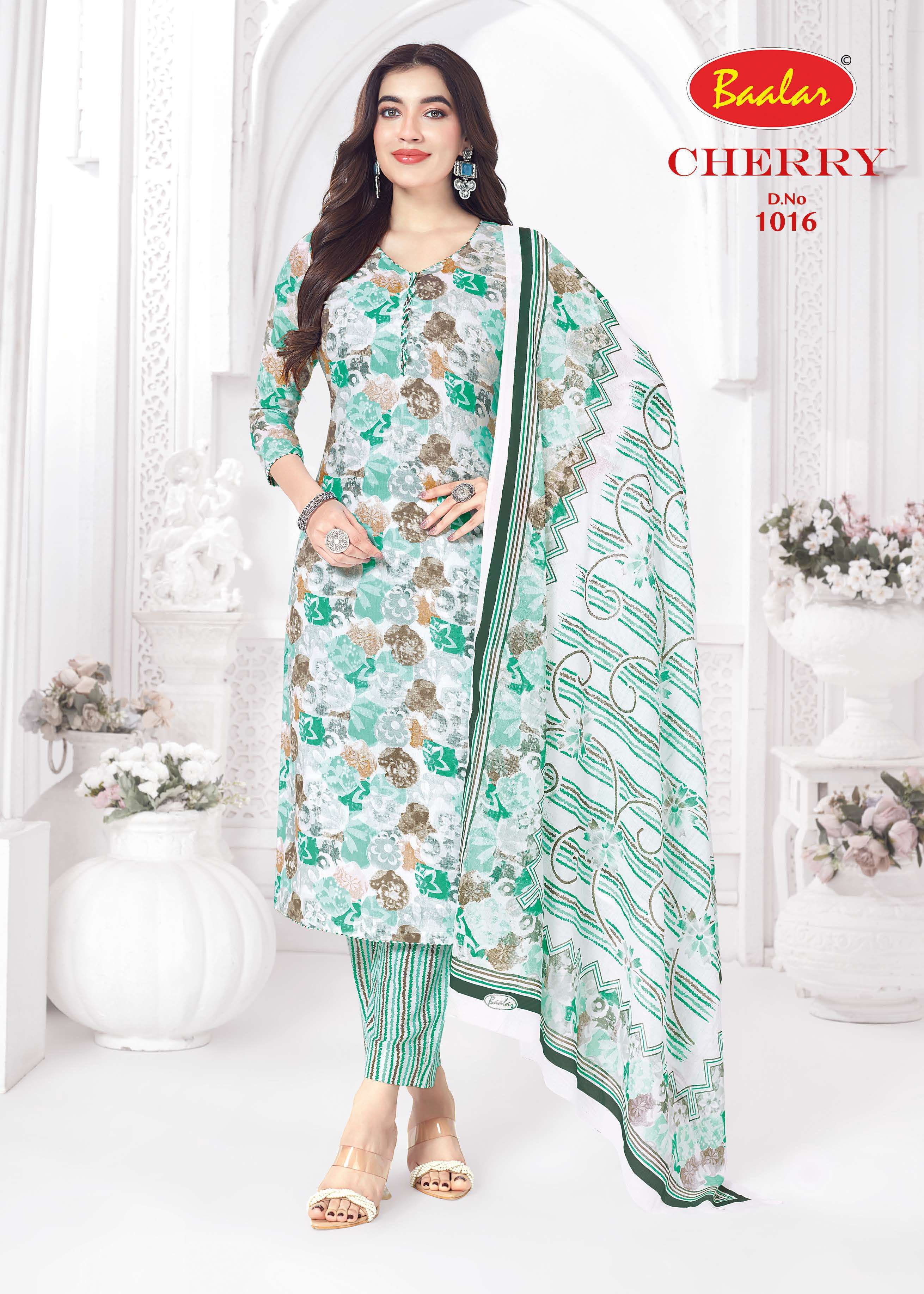 BAALAR CHERRY VOL 1 LAWN COTTON PRINTED LADIES SALWAR SUIT