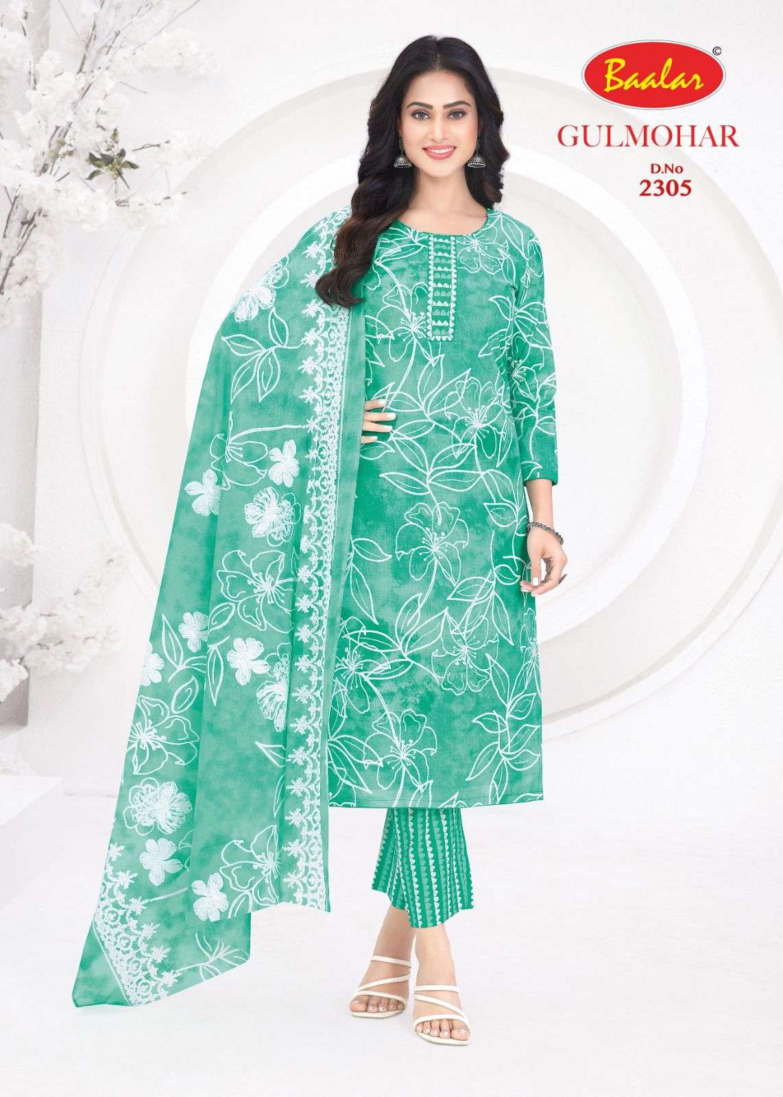 BAALAR GULMOHAR VOL 3 LAWN COTTON DIGITAL PRINT SALWAR SUIT