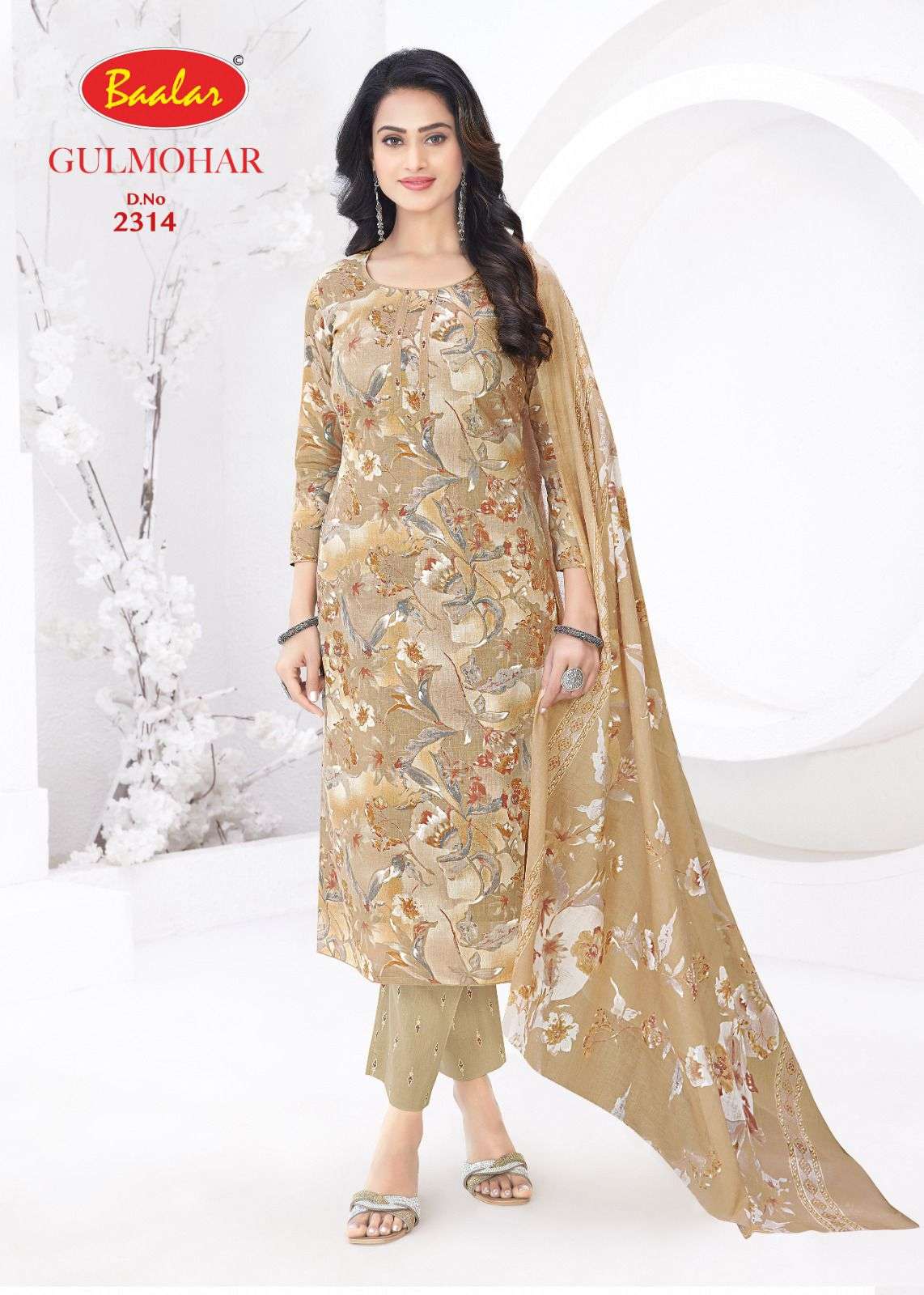 BAALAR GULMOHAR VOL 3 LAWN COTTON DIGITAL PRINT SALWAR SUIT