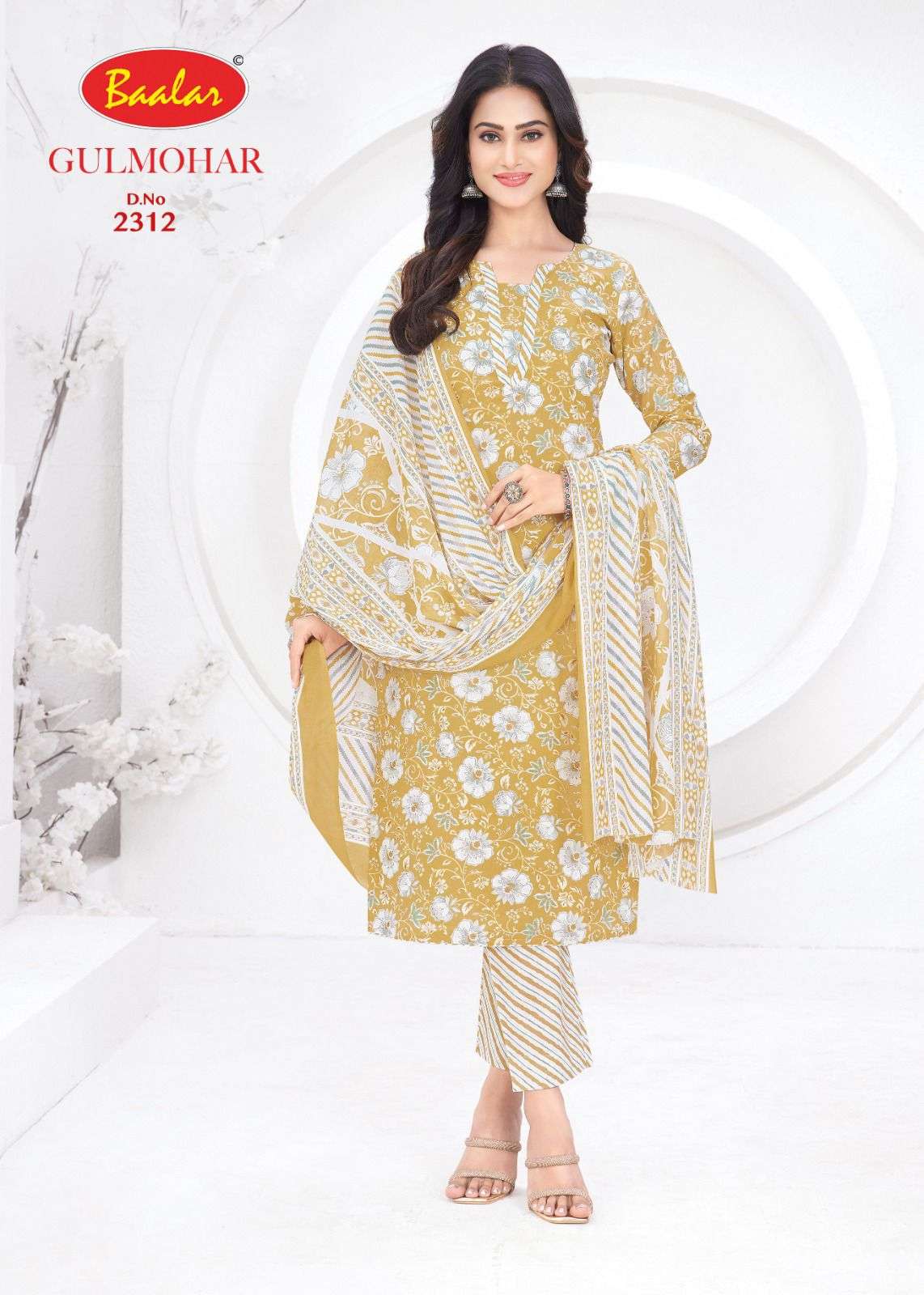 BAALAR GULMOHAR VOL 3 LAWN COTTON DIGITAL PRINT SALWAR SUIT