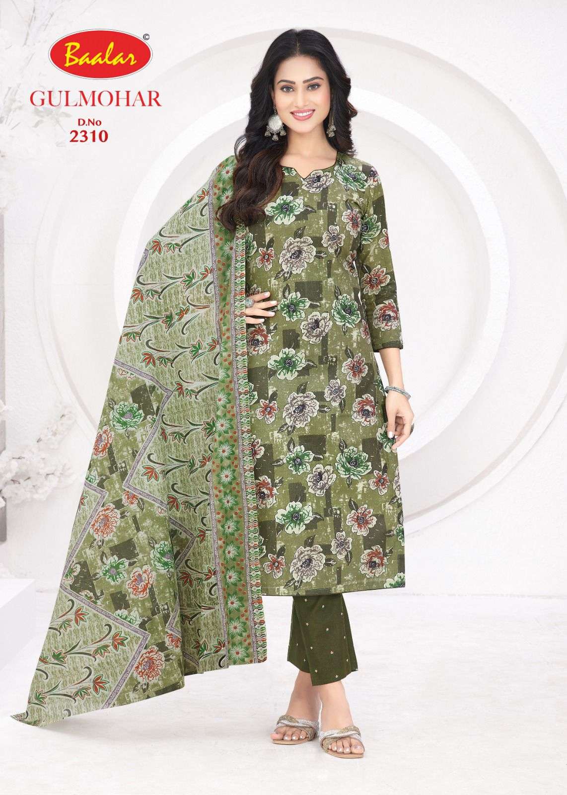 BAALAR GULMOHAR VOL 3 LAWN COTTON DIGITAL PRINT SALWAR SUIT