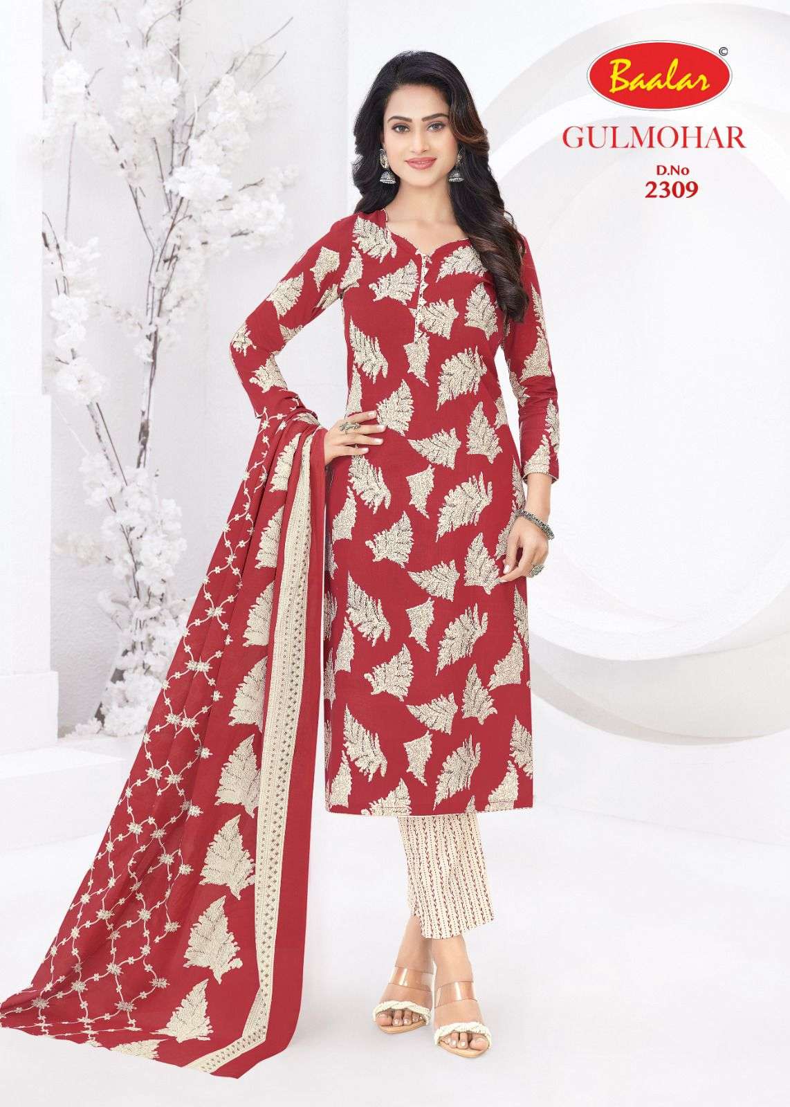 BAALAR GULMOHAR VOL 3 LAWN COTTON DIGITAL PRINT SALWAR SUIT