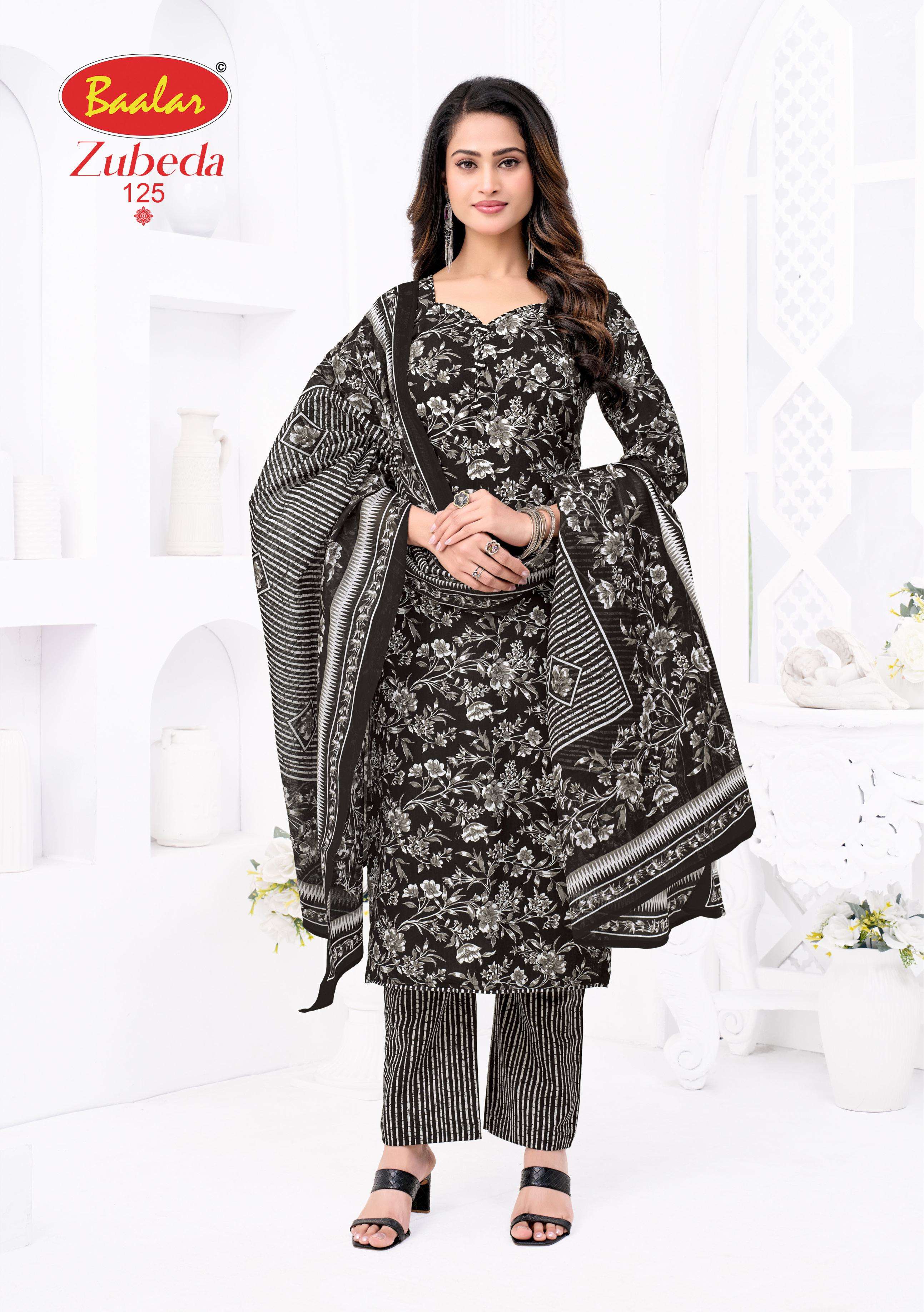 BAALAR ZUBEDA VOL 28 COTTON PRINTED LADIES SALWAR SUIT