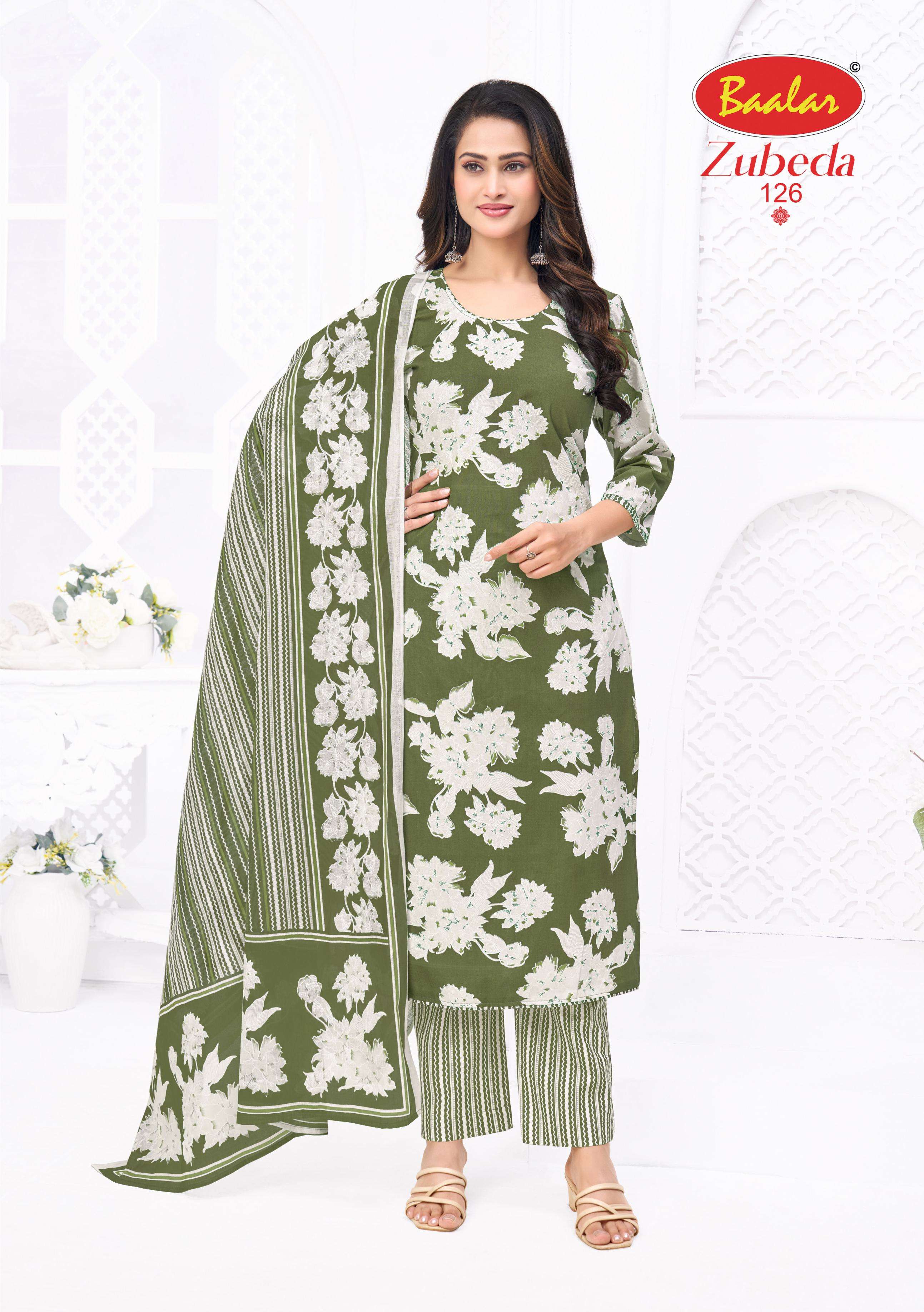 BAALAR ZUBEDA VOL 28 COTTON PRINTED LADIES SALWAR SUIT
