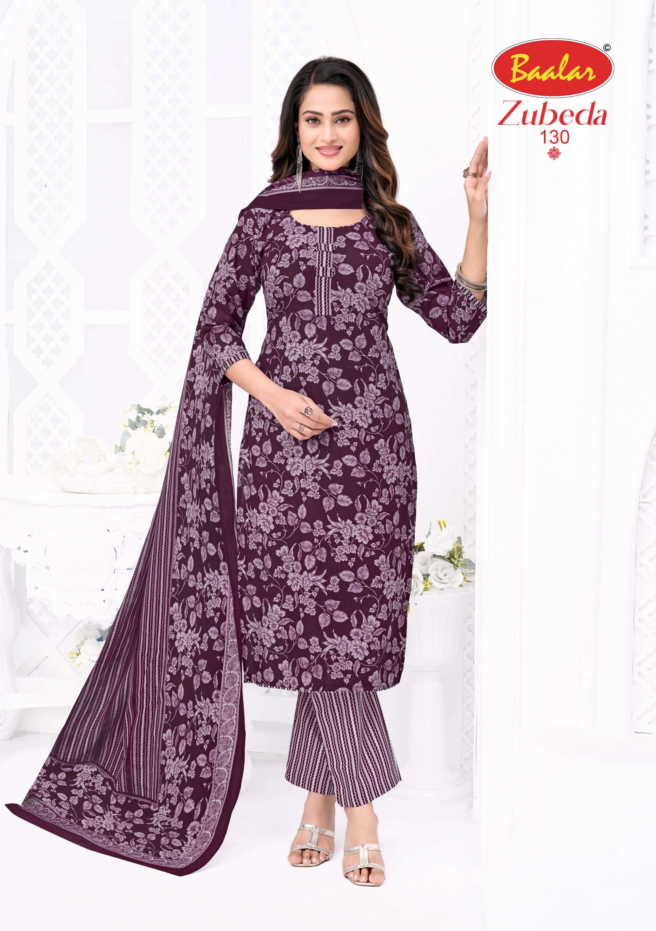 BAALAR ZUBEDA VOL 28 COTTON PRINTED LADIES SALWAR SUIT