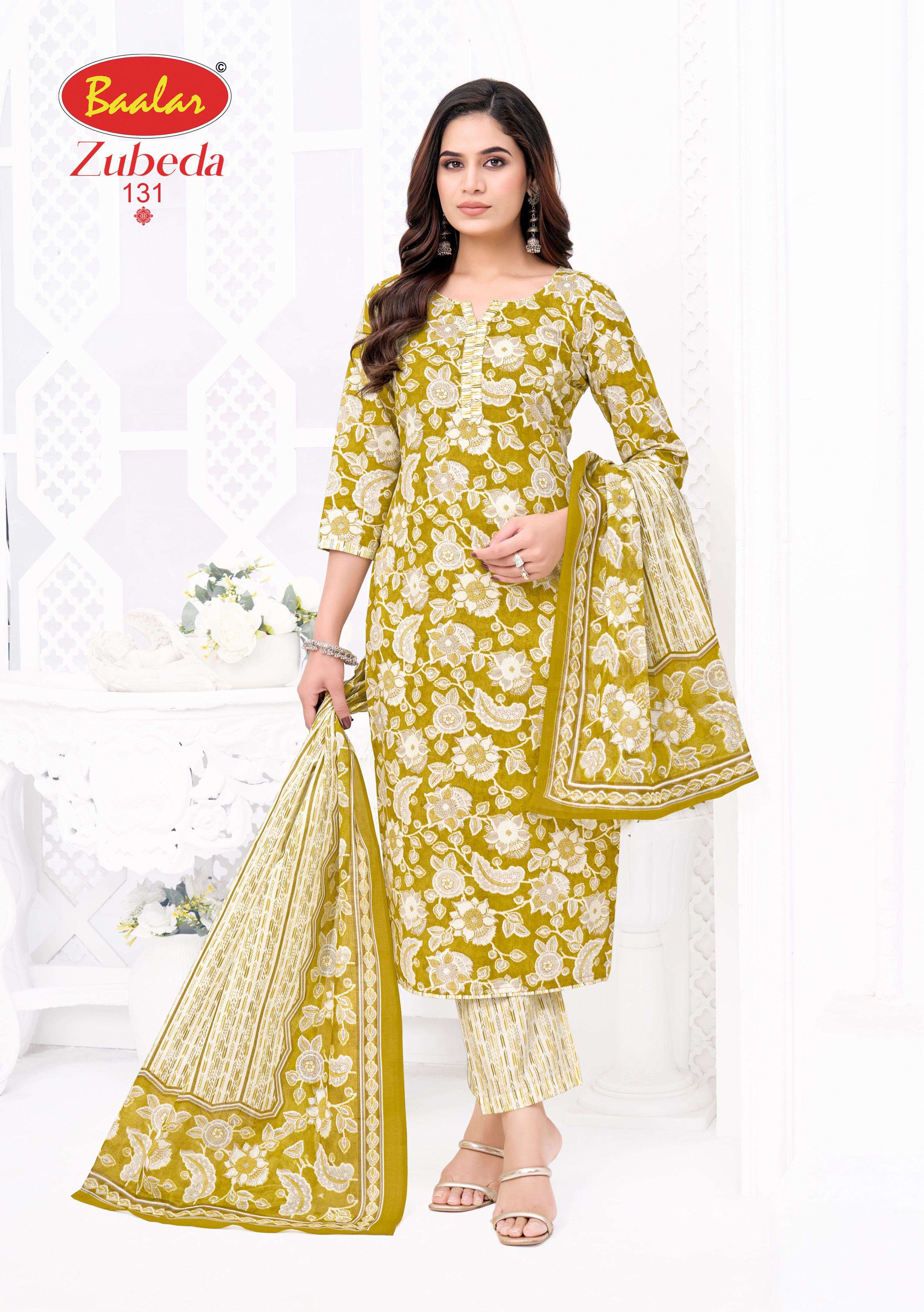 BAALAR ZUBEDA VOL 28 COTTON PRINTED LADIES SALWAR SUIT