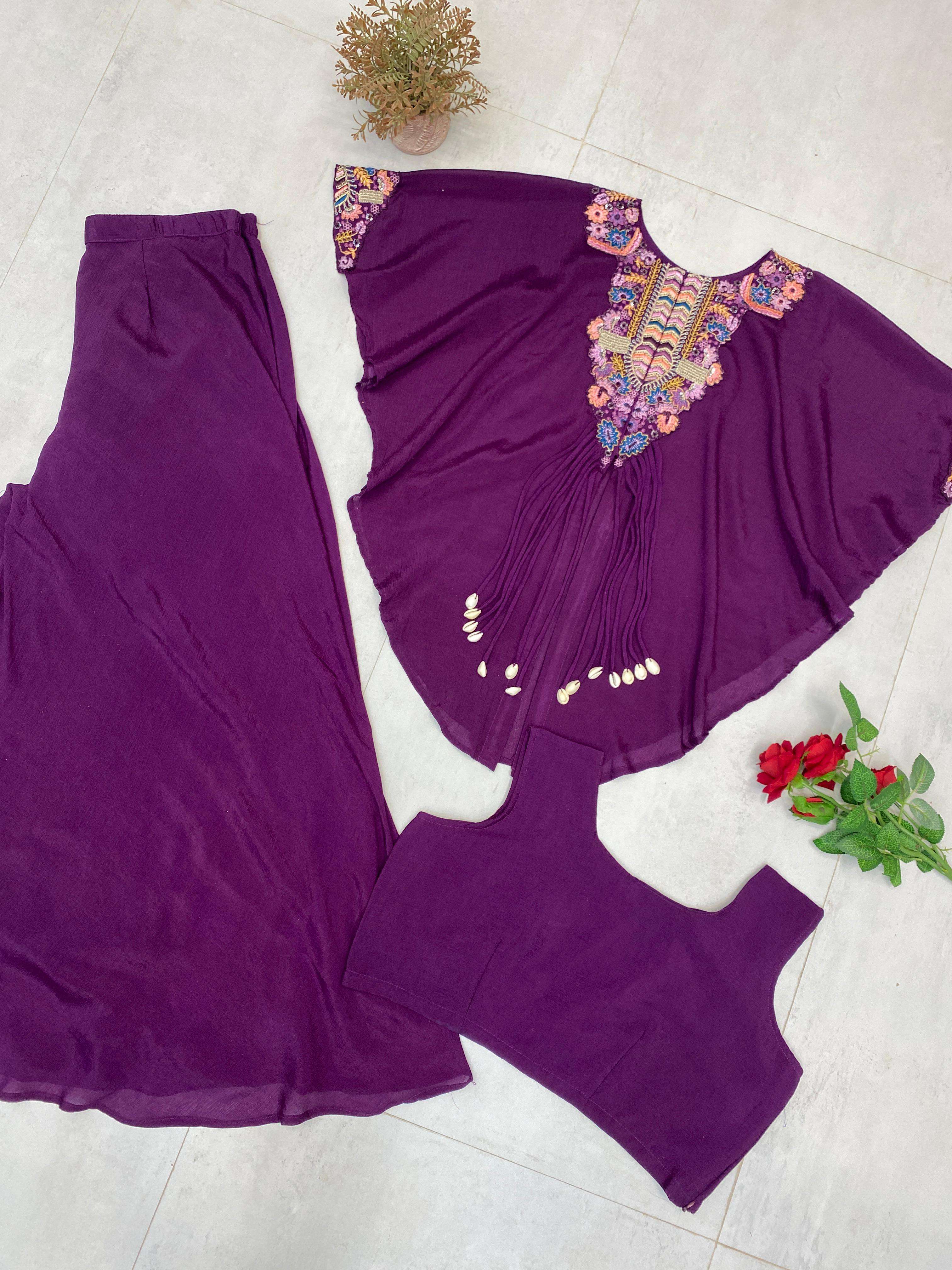 BE 349 THREE PIECE INDO WESTERN WEAR COLLECTION 