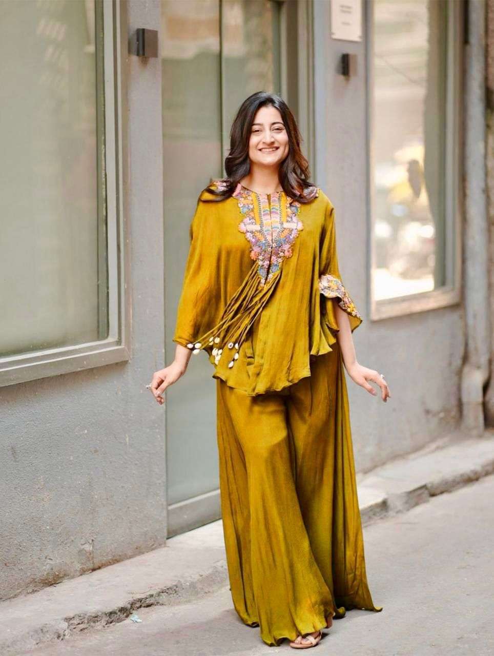 BE 349 THREE PIECE INDO WESTERN WEAR COLLECTION 