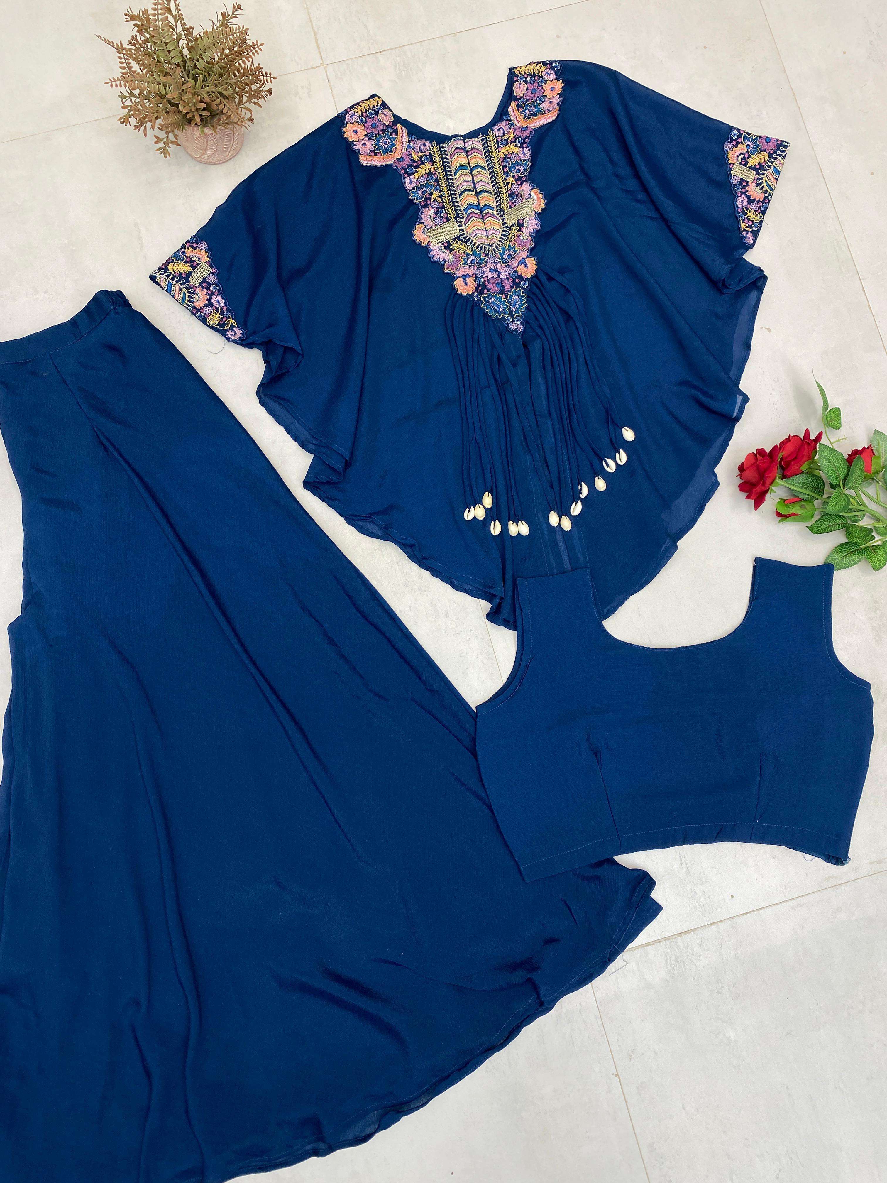 BE 349 THREE PIECE INDO WESTERN WEAR COLLECTION 