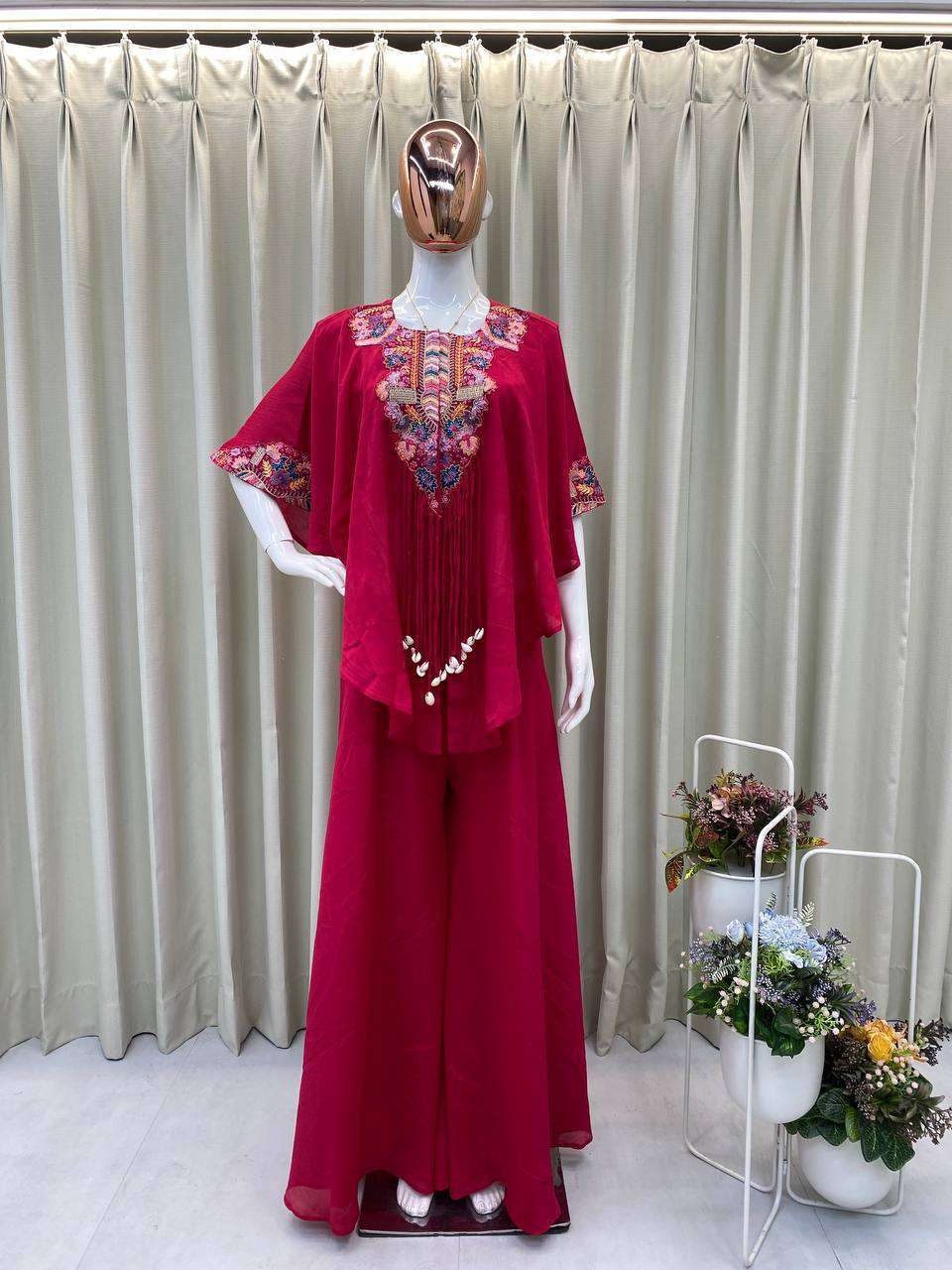 BE 349 THREE PIECE INDO WESTERN WEAR COLLECTION 